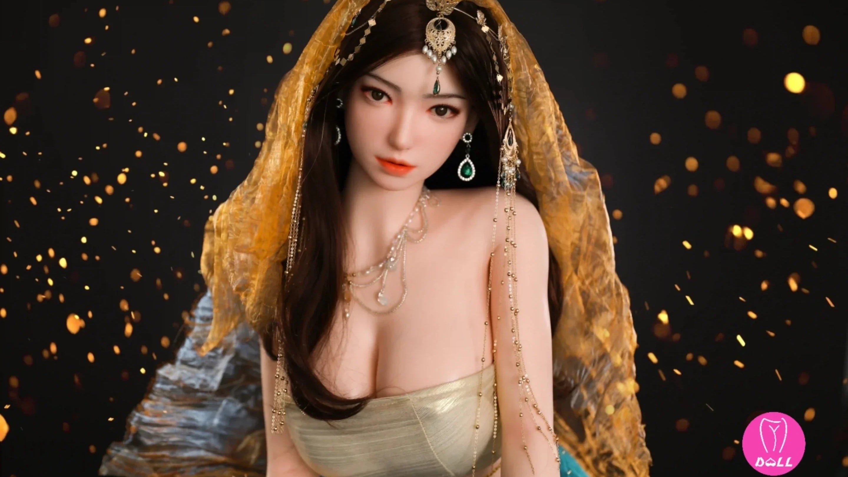 Jiya 163CM F-Cup Full Silicone Asian Sex Doll YJLFS108 – One-Piece Head & Body by YJL Doll