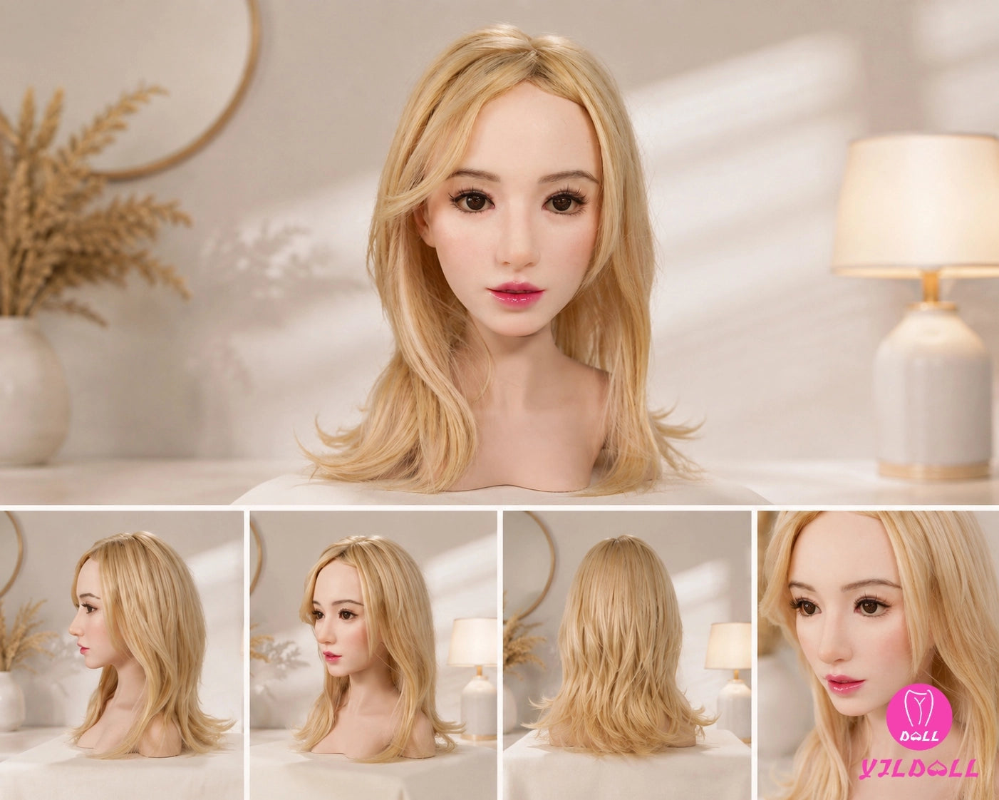 AI Smart Head – Multi-Expression AI Doll Head