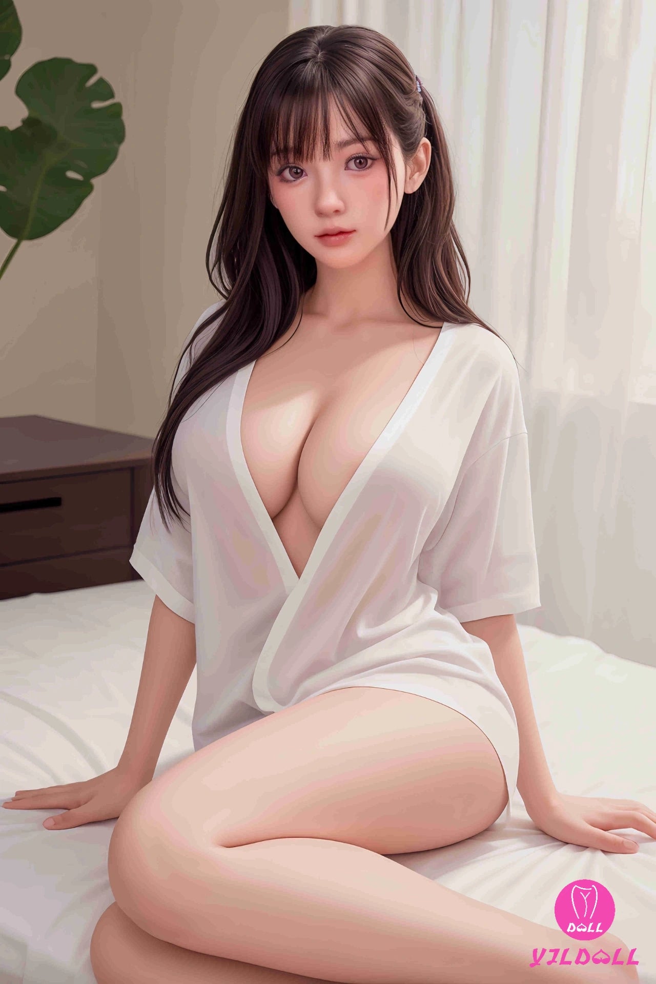Bao Hong 168CM/5FT5 D Cup Full Silicone Sex Doll