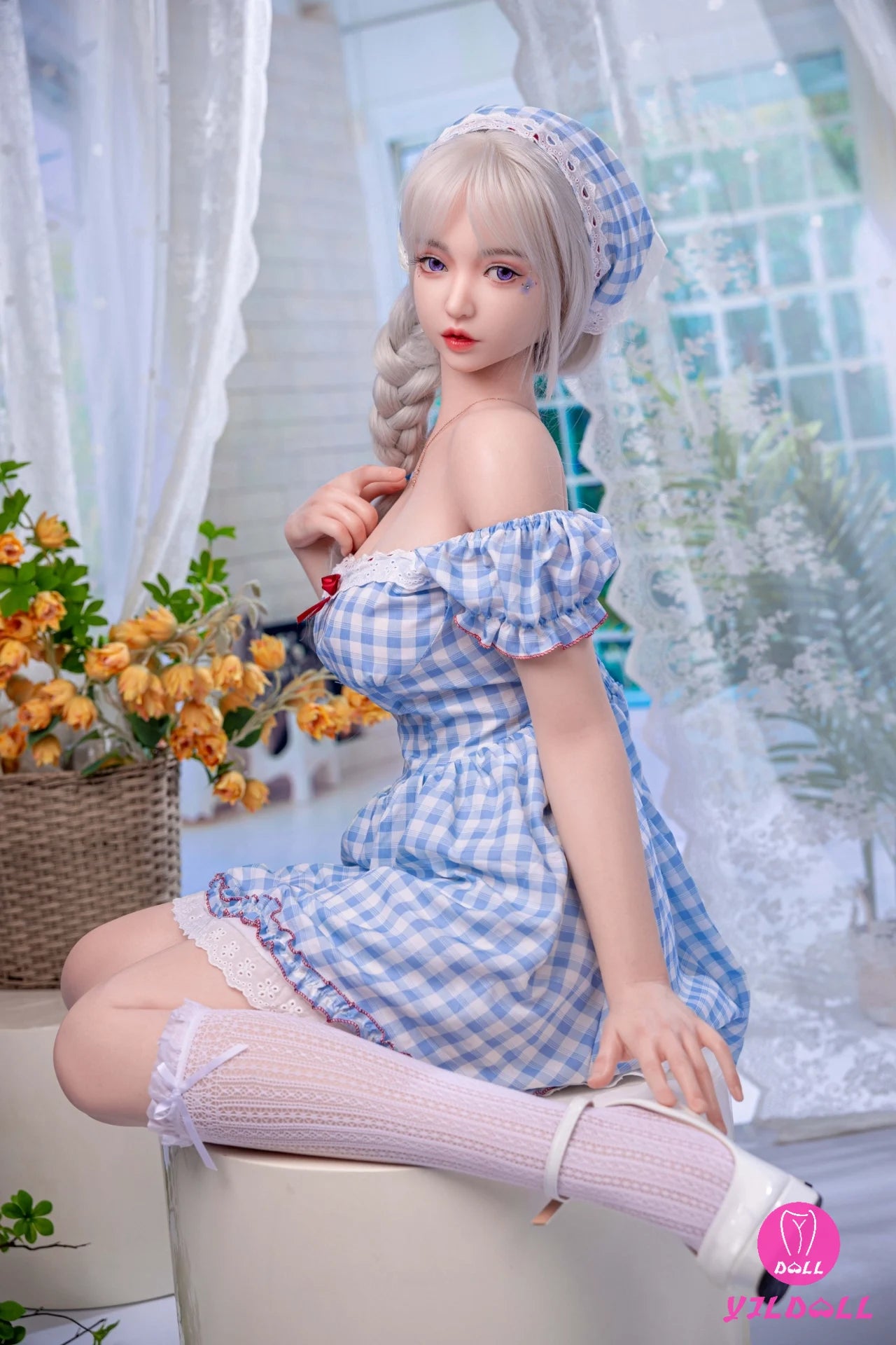 Lv Ling 168CM/5FT5 E Cup Full Silicone Sex Doll