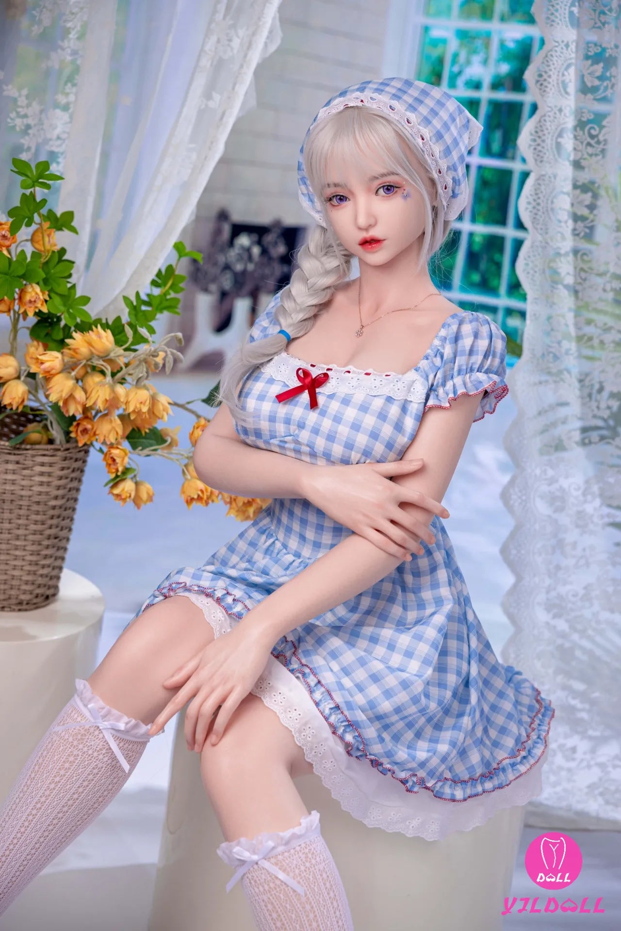 Lv Ling 168CM/5FT5 E Cup Full Silicone Sex Doll