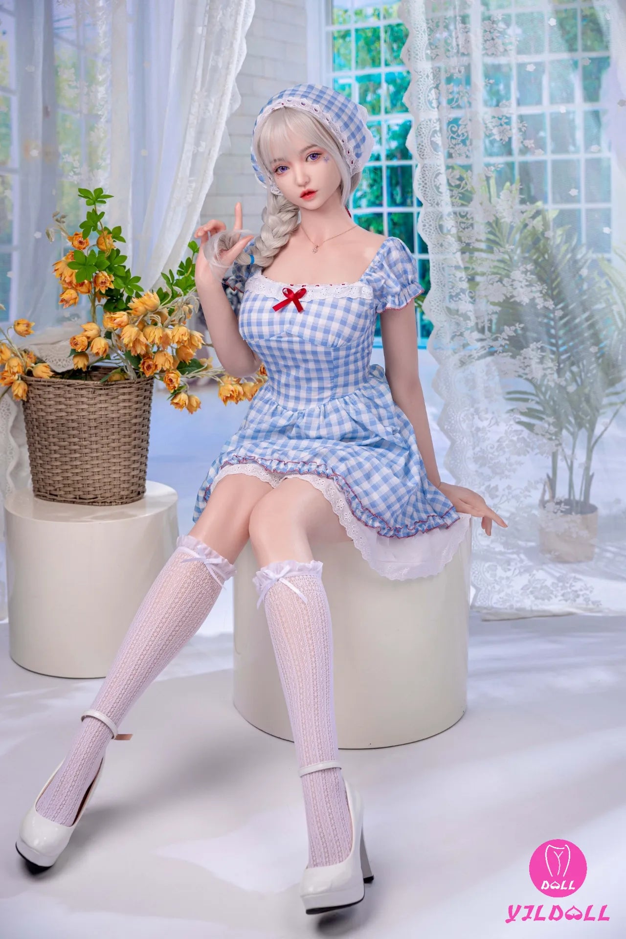 Lv Ling 168CM/5FT5 E Cup Full Silicone Sex Doll