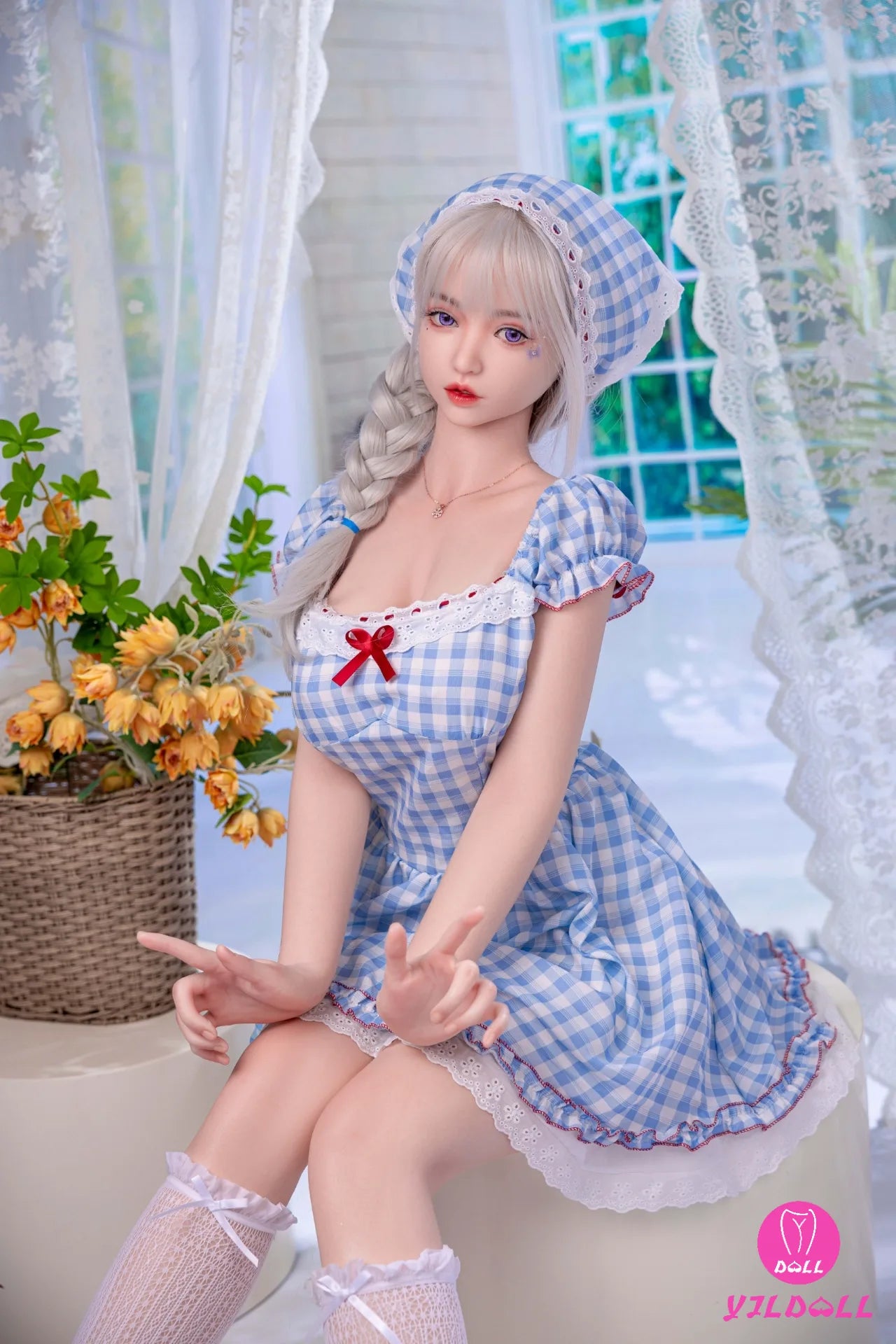 Lv Ling 168CM/5FT5 E Cup Full Silicone Sex Doll