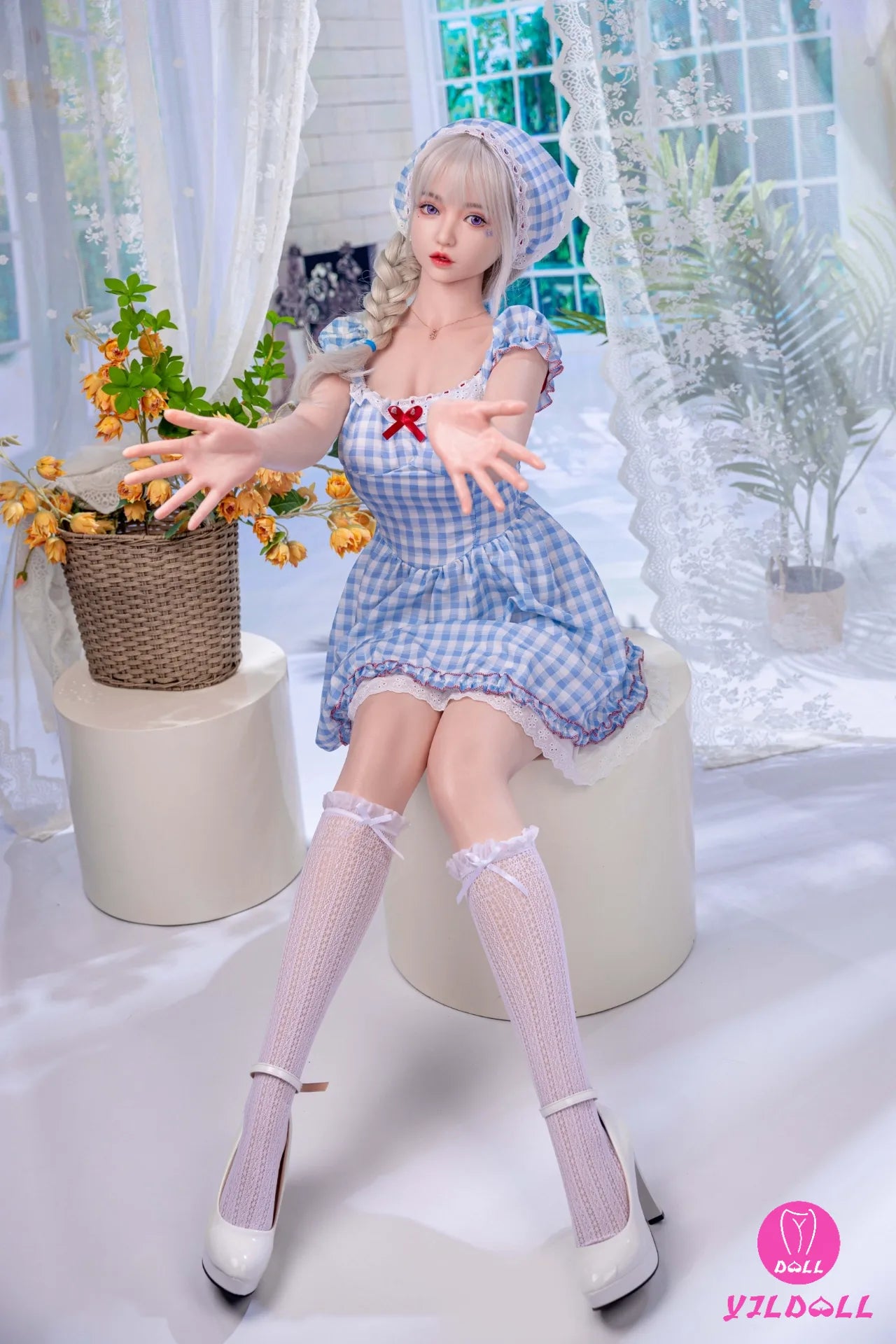 Lv Ling 168CM/5FT5 E Cup Full Silicone Sex Doll