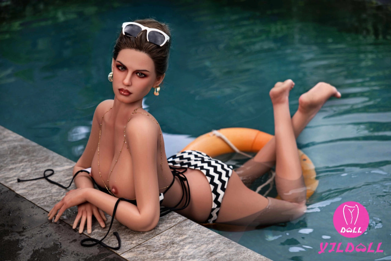 Alexa 168CM/5FT5 D Cup Full Silicone Sex Doll