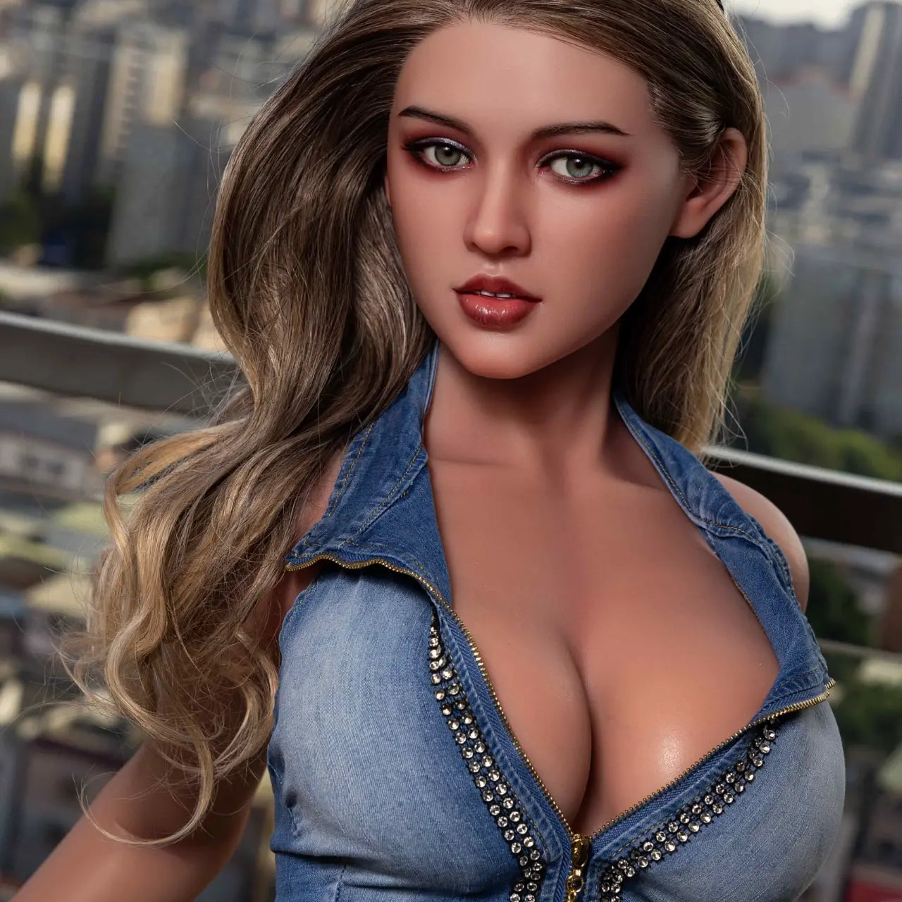 Julia 168CM/5FT5 E Cup Full Silicone Sex Doll