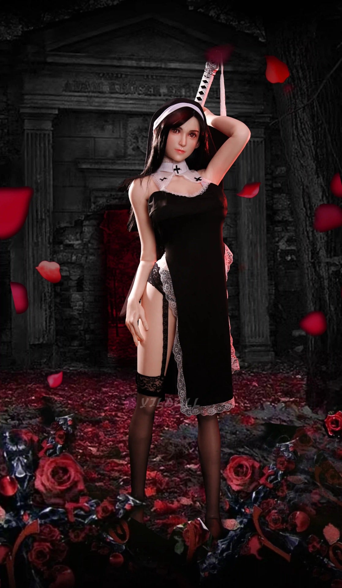 Tiffata 165CM/5FT4 E Cup Full Silicone Sex Doll