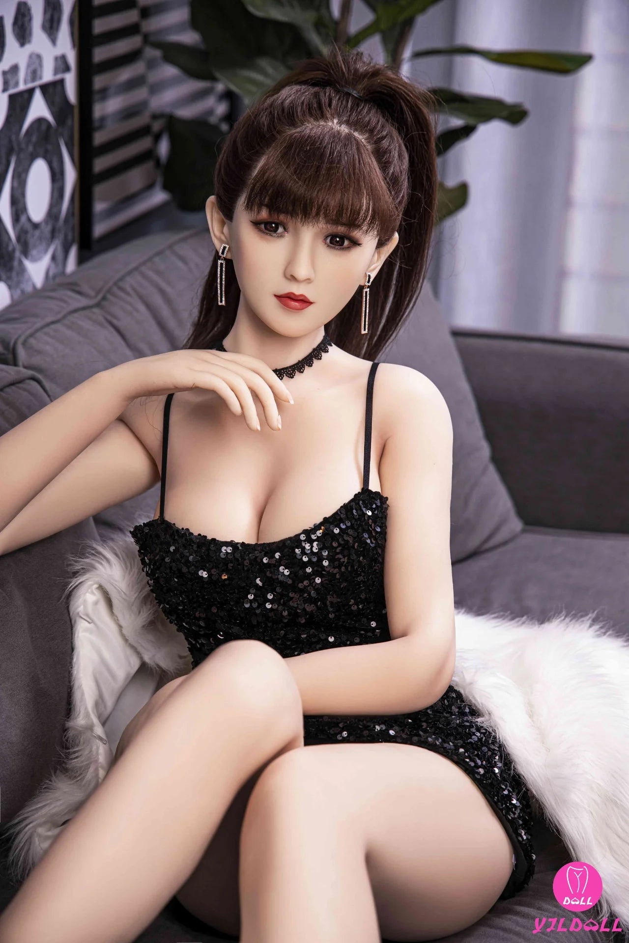 Amelie 168/5FT5 D Cup Full Silicone Sex Doll