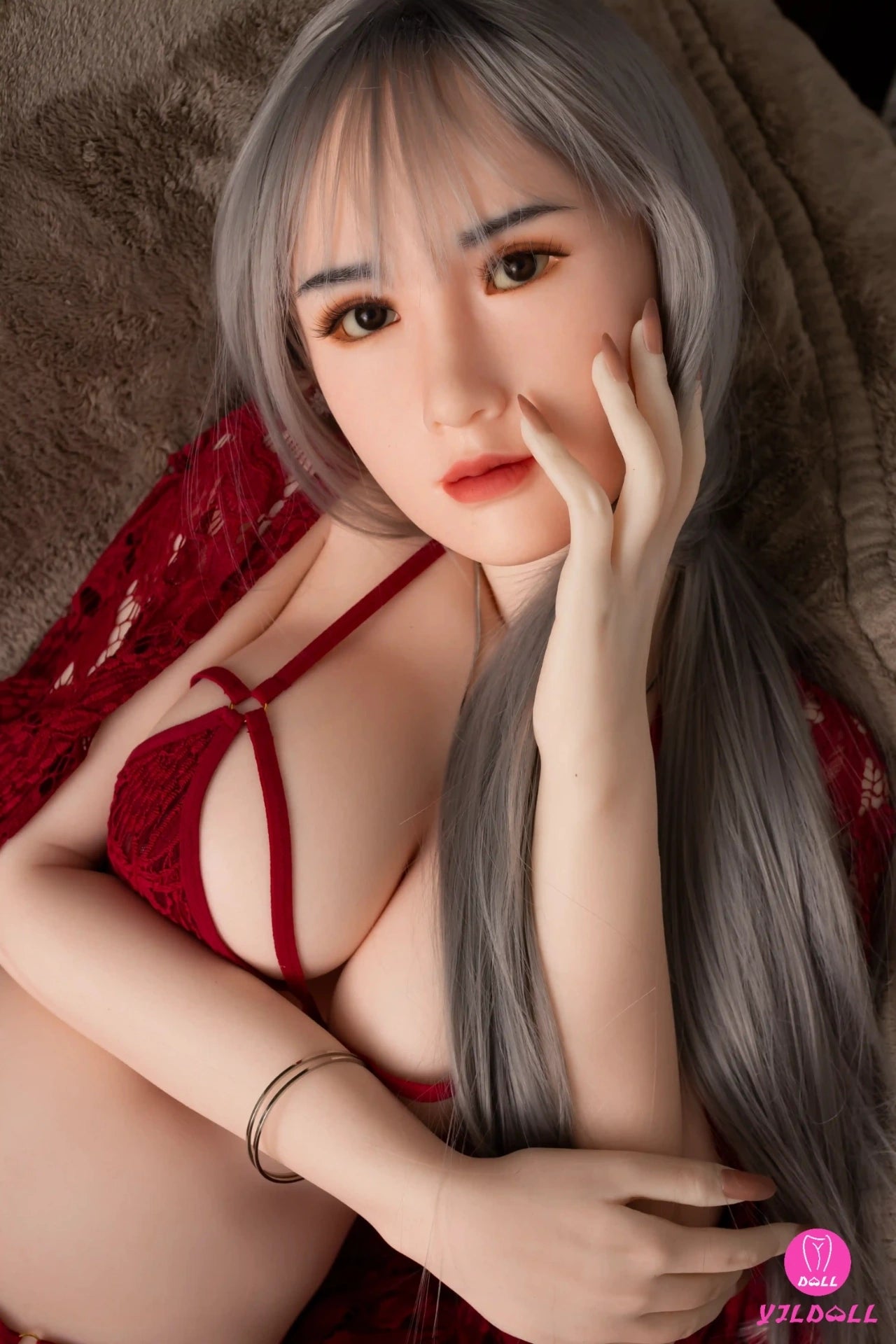 Feng Li 163CM/5FT3 F Cup Full Silicone Sex Doll