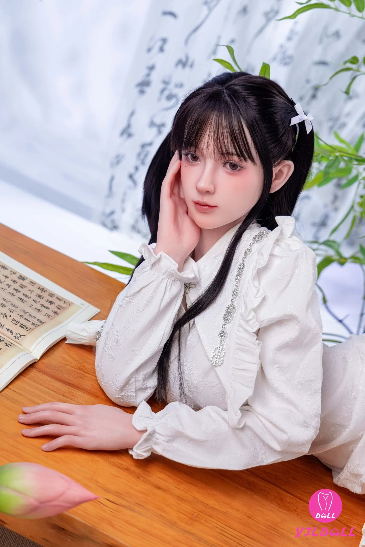 Muñeca sexual de silicona Fang Xia de 165 cm/5 pies y 4 pulgadas con copa D