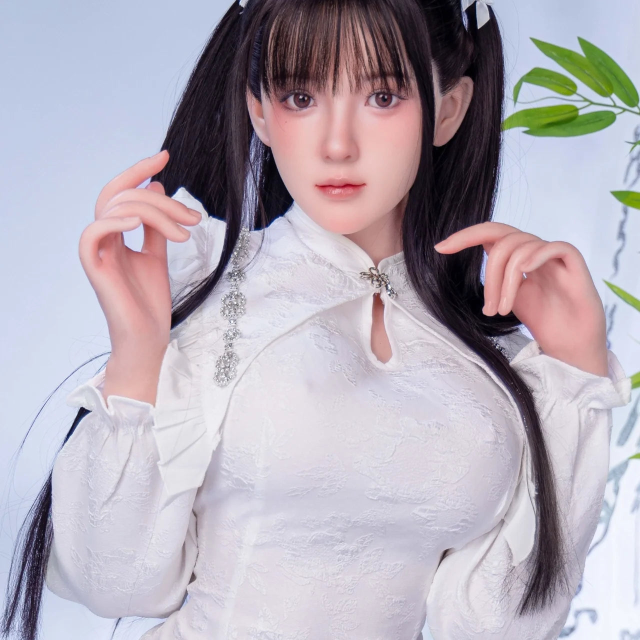 Muñeca sexual de silicona Fang Xia de 165 cm/5 pies y 4 pulgadas con copa D