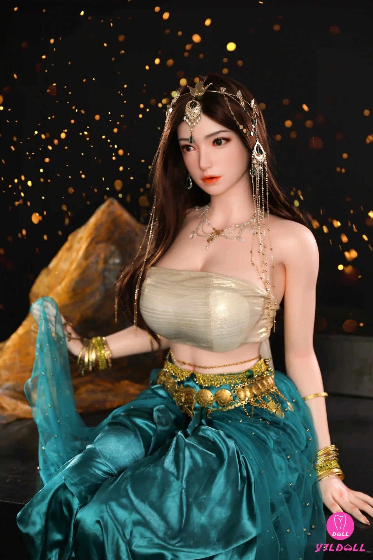 Jiya  163CM/5FT3 F Cup Full Silicone Sex Doll (Head & Body One Piece)