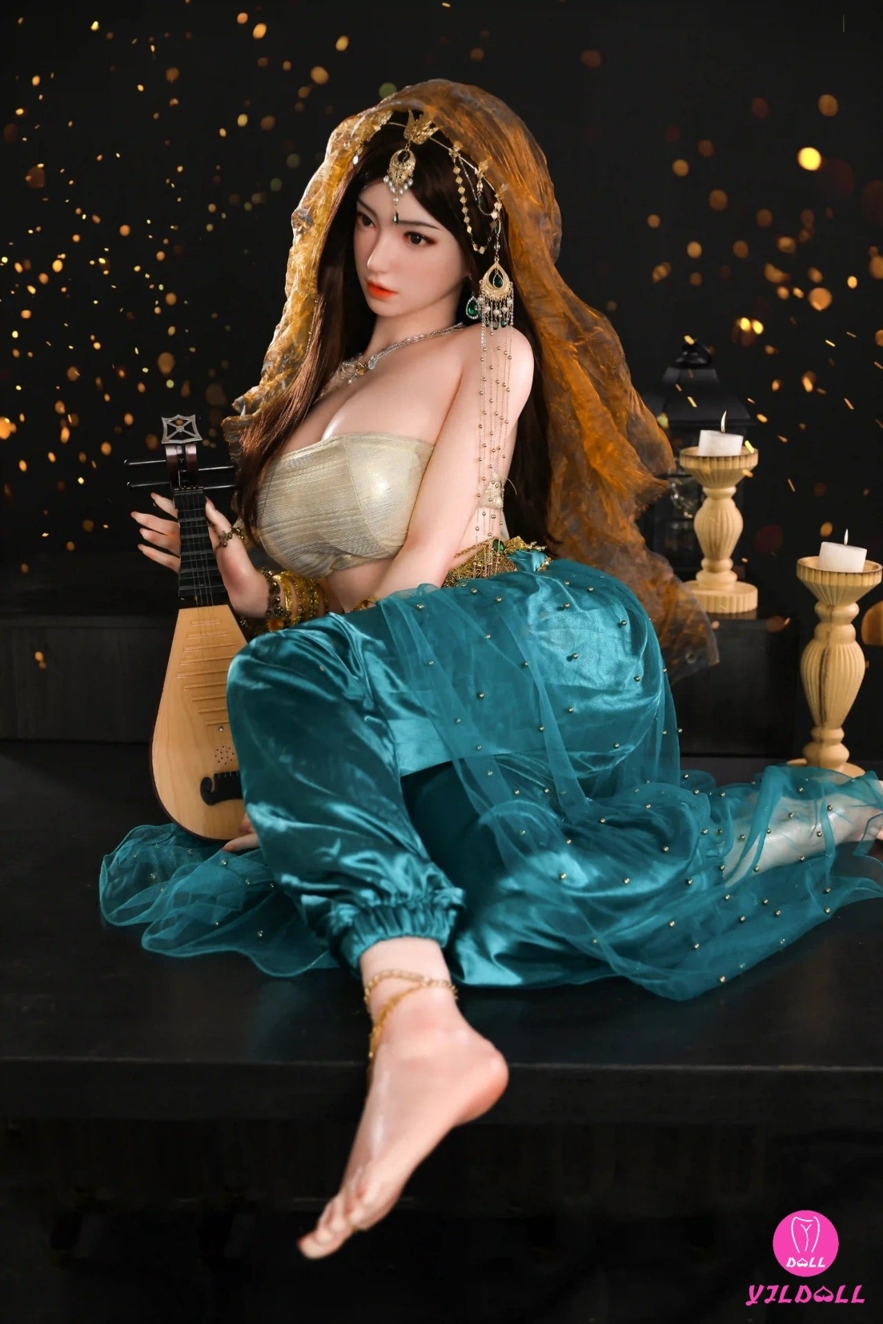 Jiya  163CM/5FT3 F Cup Full Silicone Sex Doll (Head & Body One Piece)