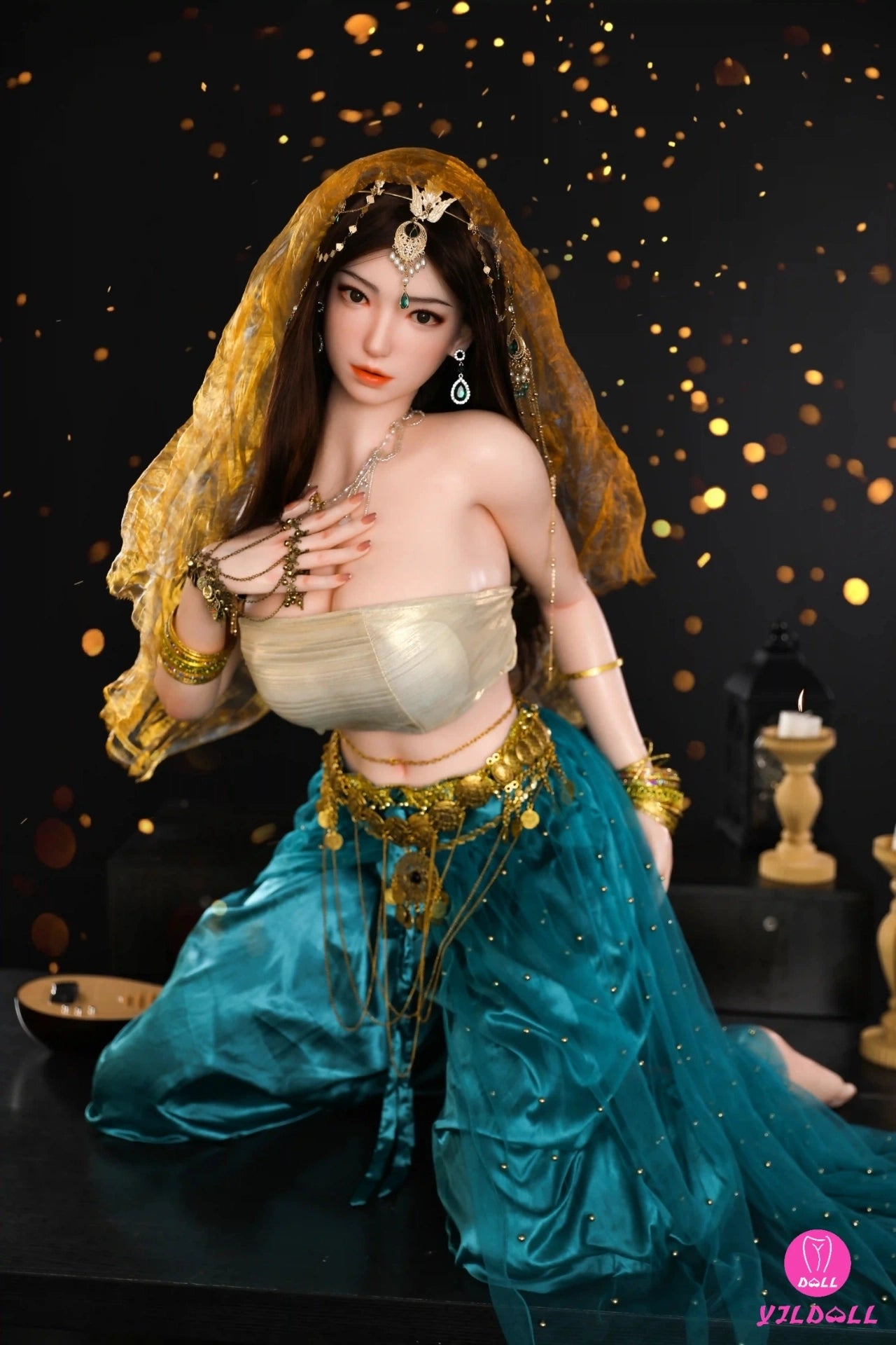 Jiya  163CM/5FT3 F Cup Full Silicone Sex Doll (Head & Body One Piece)