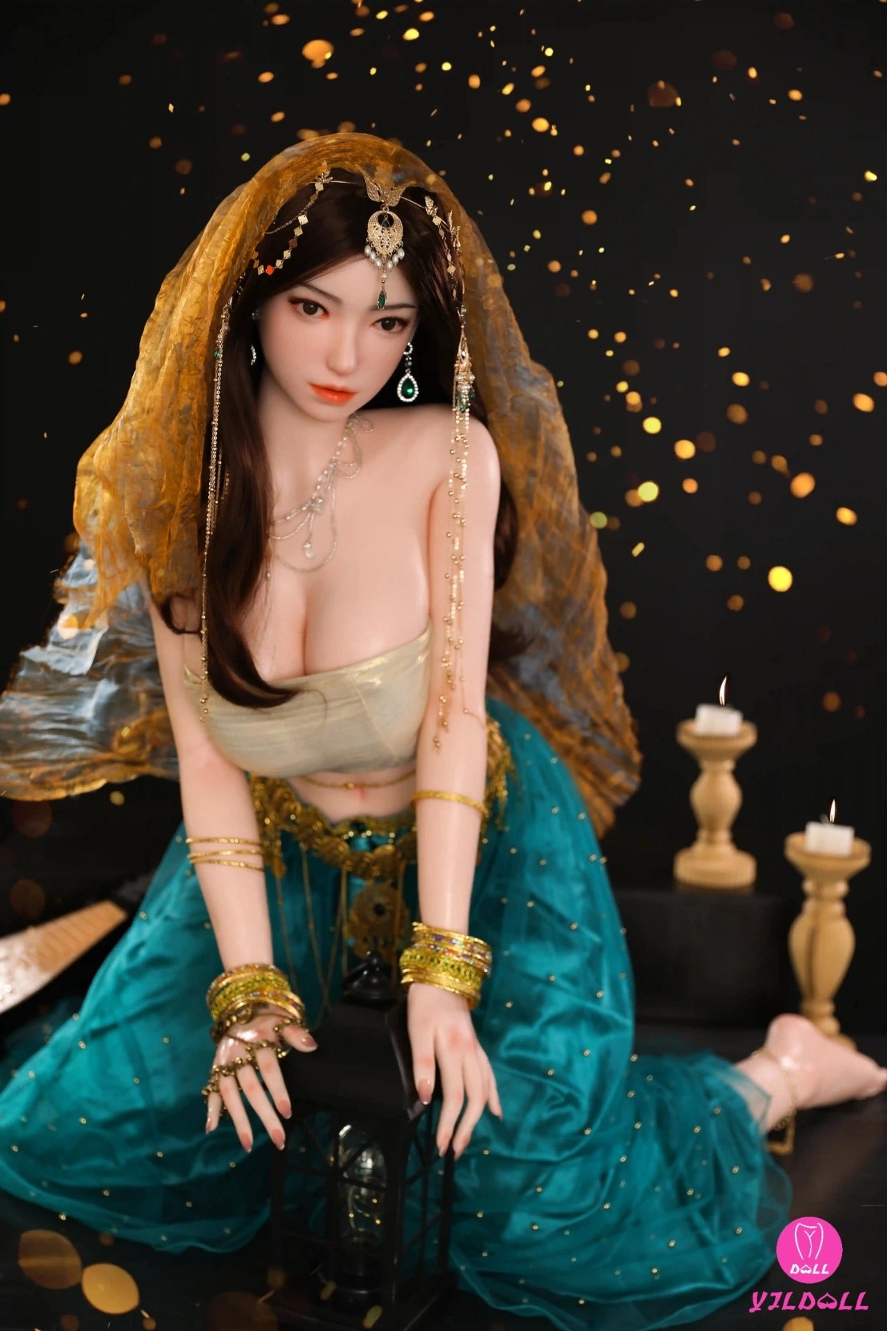 Jiya  163CM/5FT3 F Cup Full Silicone Sex Doll (Head & Body One Piece)