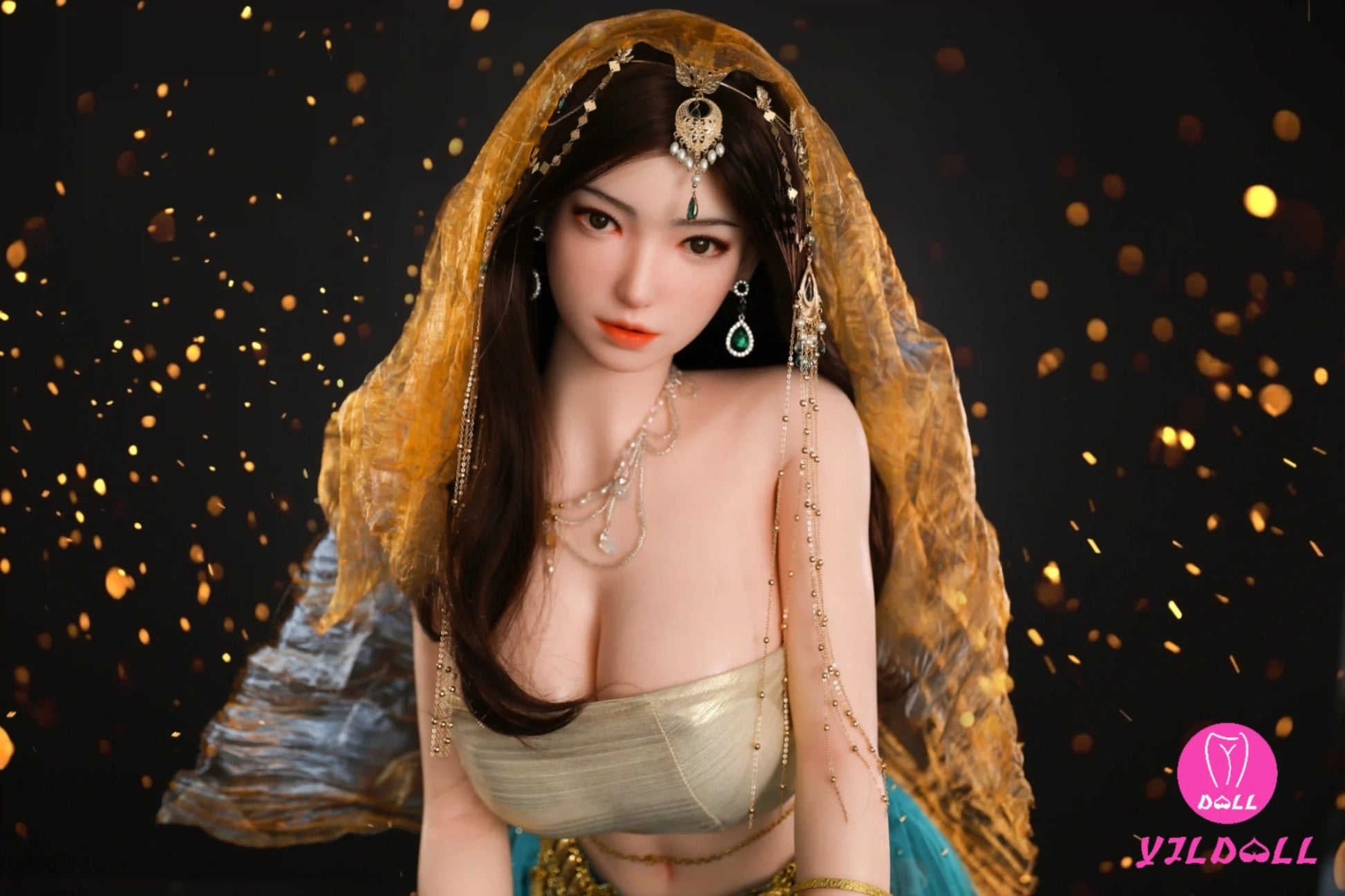 Jiya  163CM/5FT3 F Cup Full Silicone Sex Doll (Head & Body One Piece)