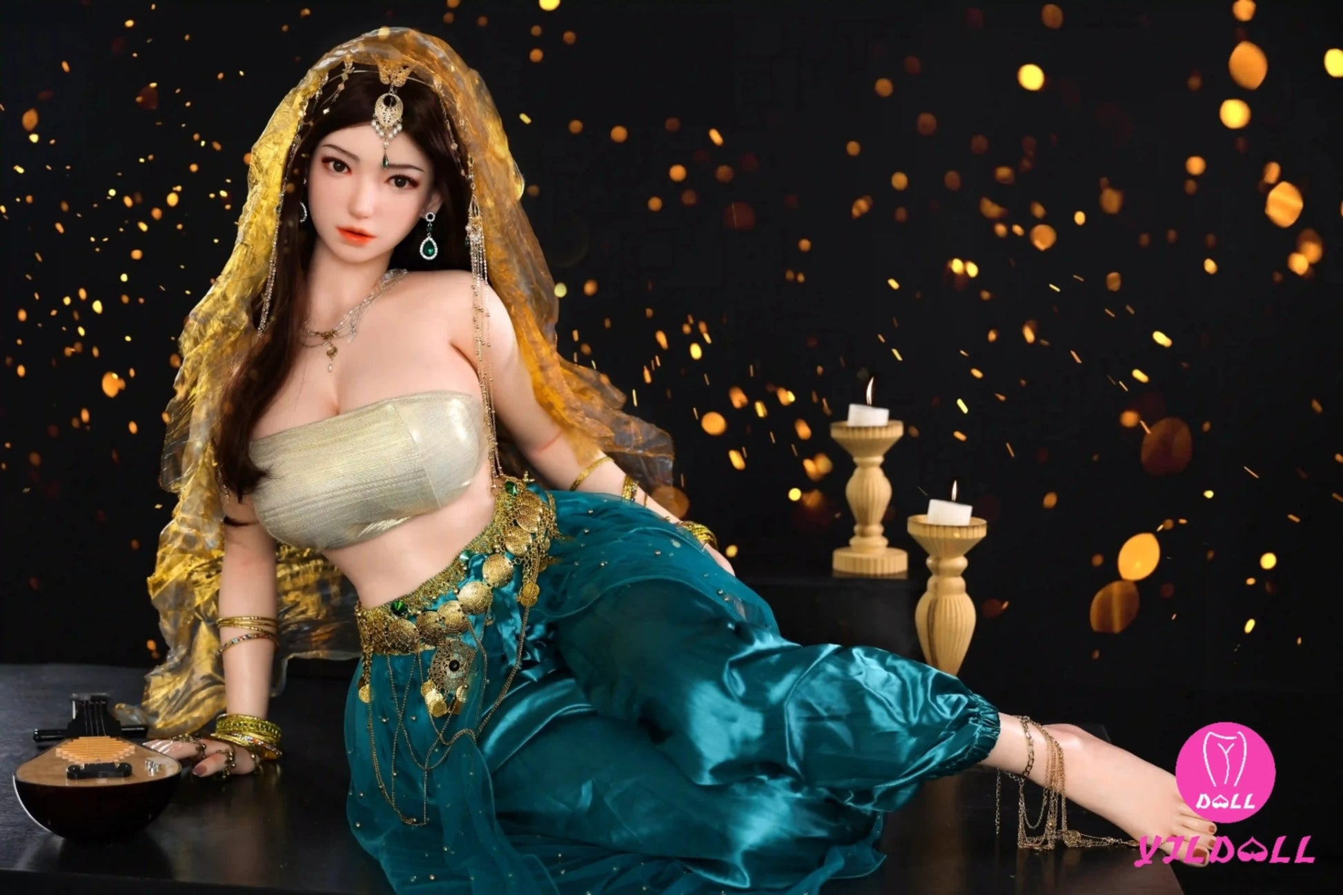 Jiya  163CM/5FT3 F Cup Full Silicone Sex Doll (Head & Body One Piece)