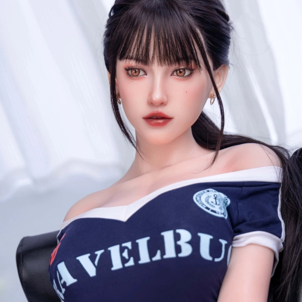 Eva 167CM/5FT5 D Cup Full Silicone Sex Doll (High-end Super Realistic)