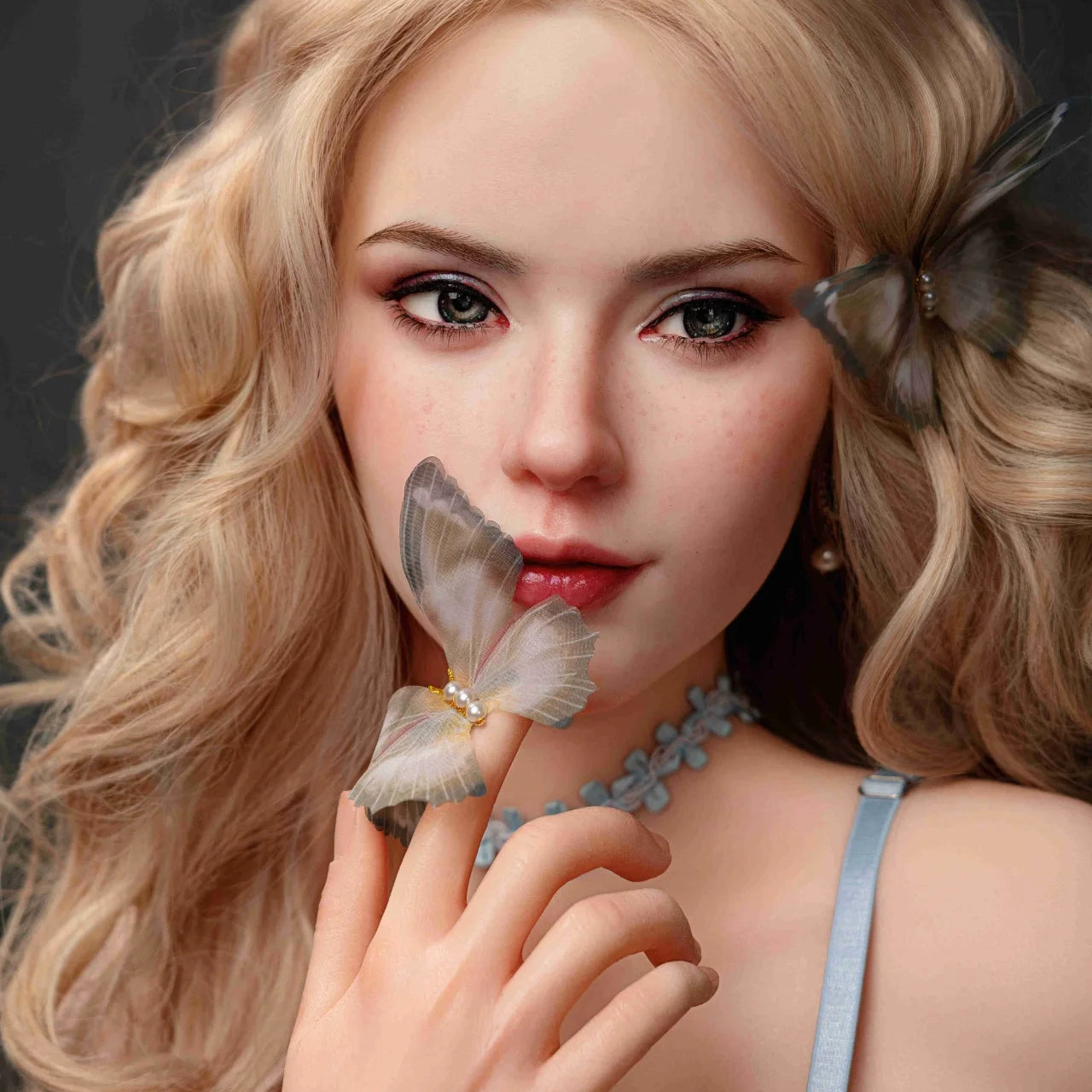 Pearl 168CM/5FT5 D Cup Full Silicone Sex Doll (High-end Super Realistic)