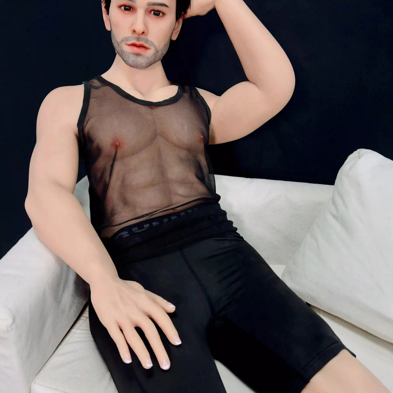 David 170CM/5FT6 TPE Body+Silicone Head Male Sex Doll