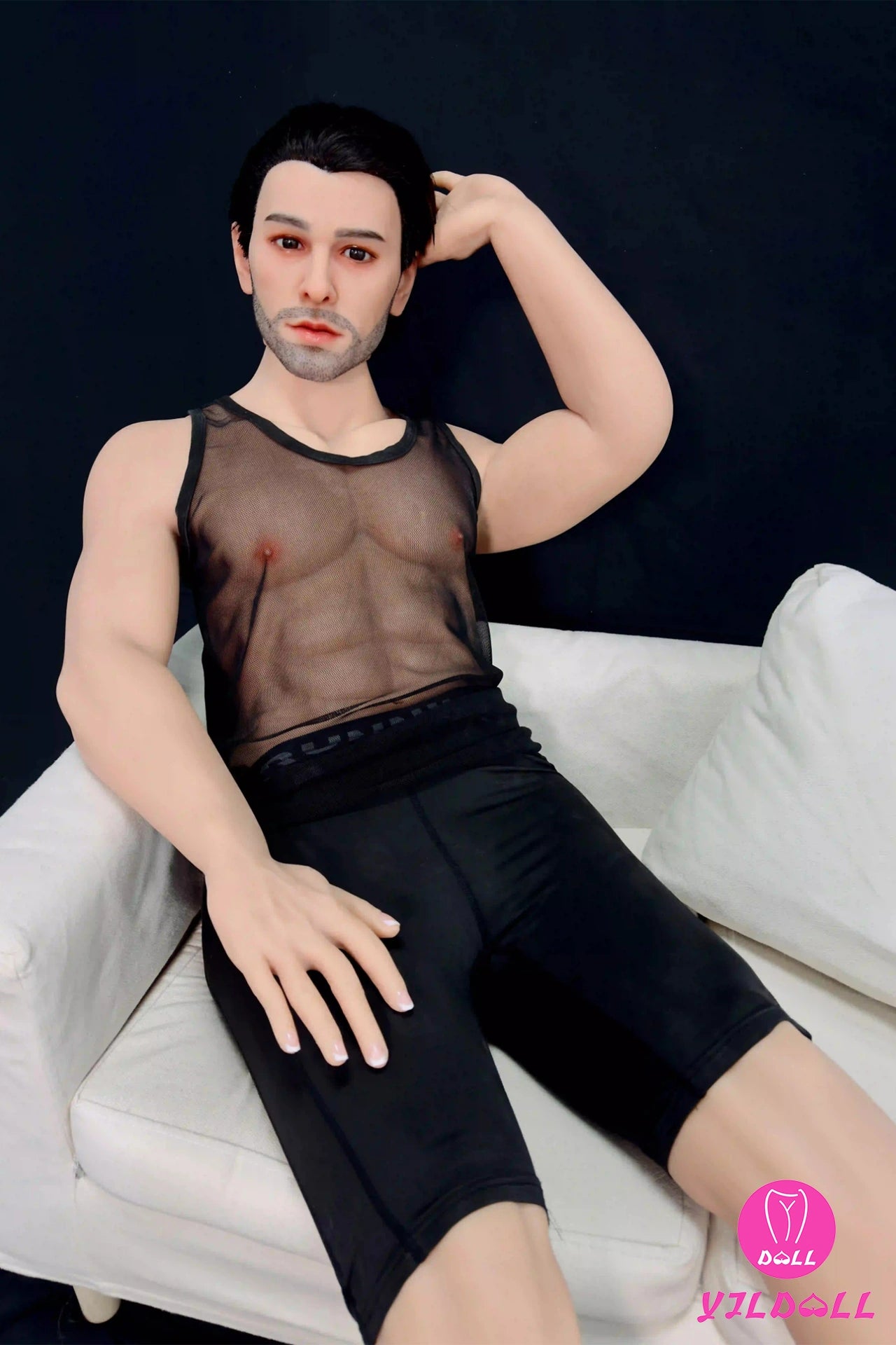 David 170CM/5FT6 TPE Body+Silicone Head Male Sex Doll