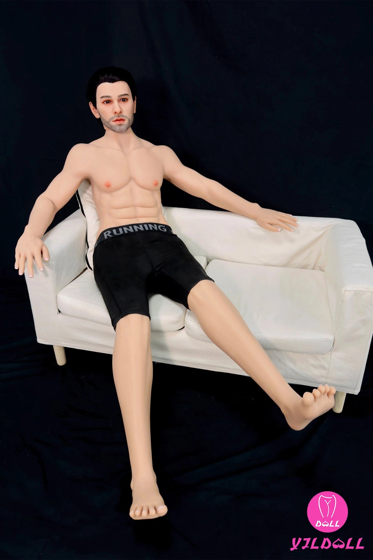 David 170CM/5FT6 TPE Body+Silicone Head Male Sex Doll