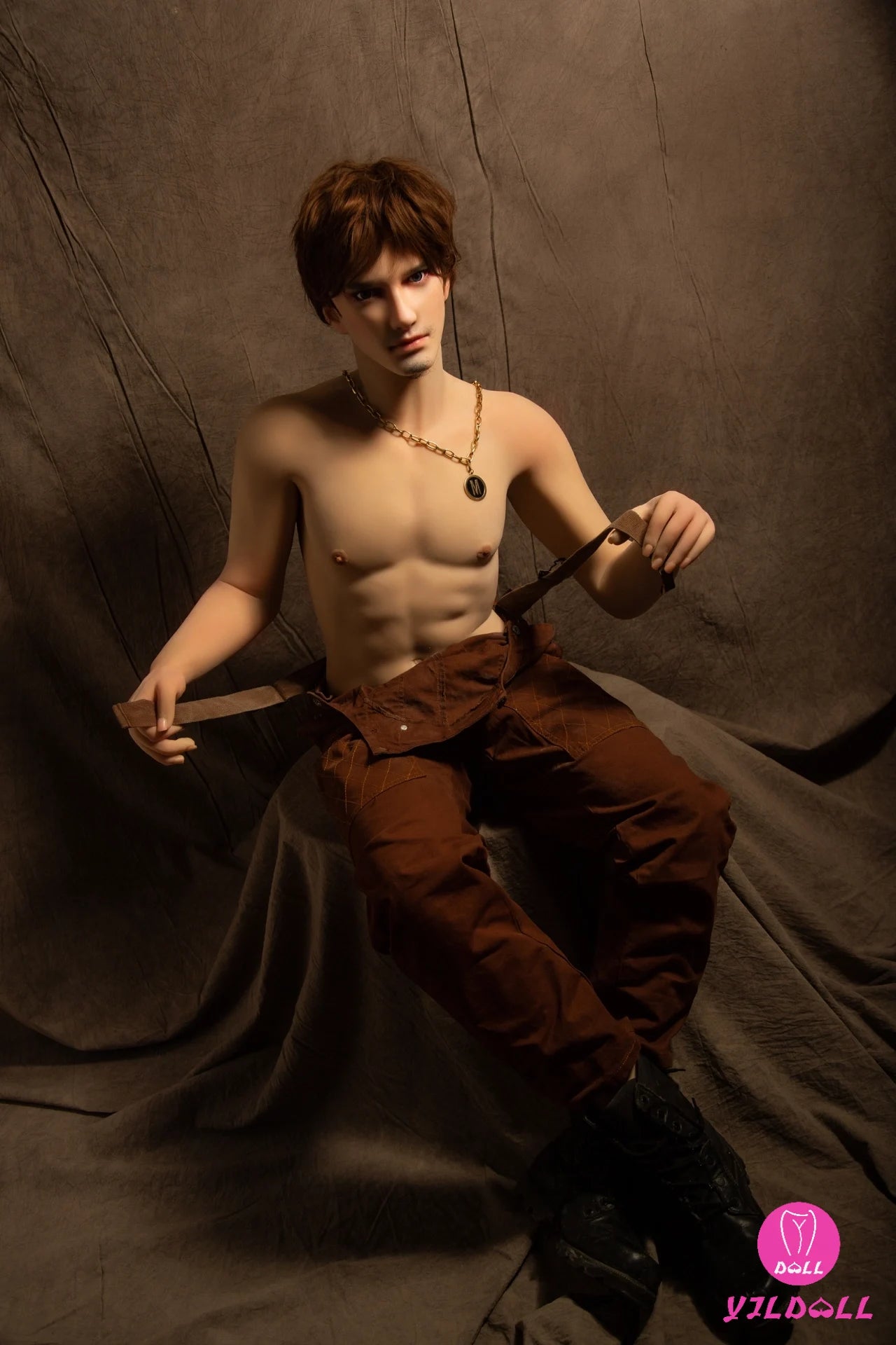 Thomas 175CM/5FT7 TPE Body+Silicone Head Male Sex Doll