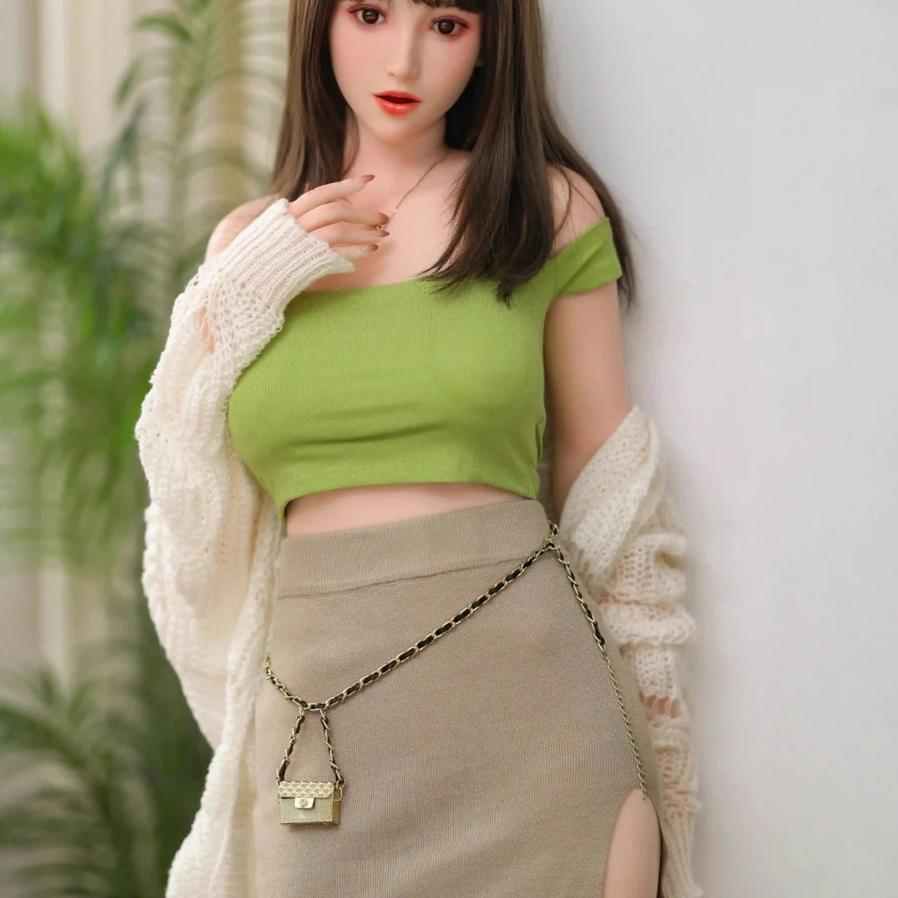 Madison 168CM/5FT5 D Cup TPE Body+Silicone Head Sex Doll