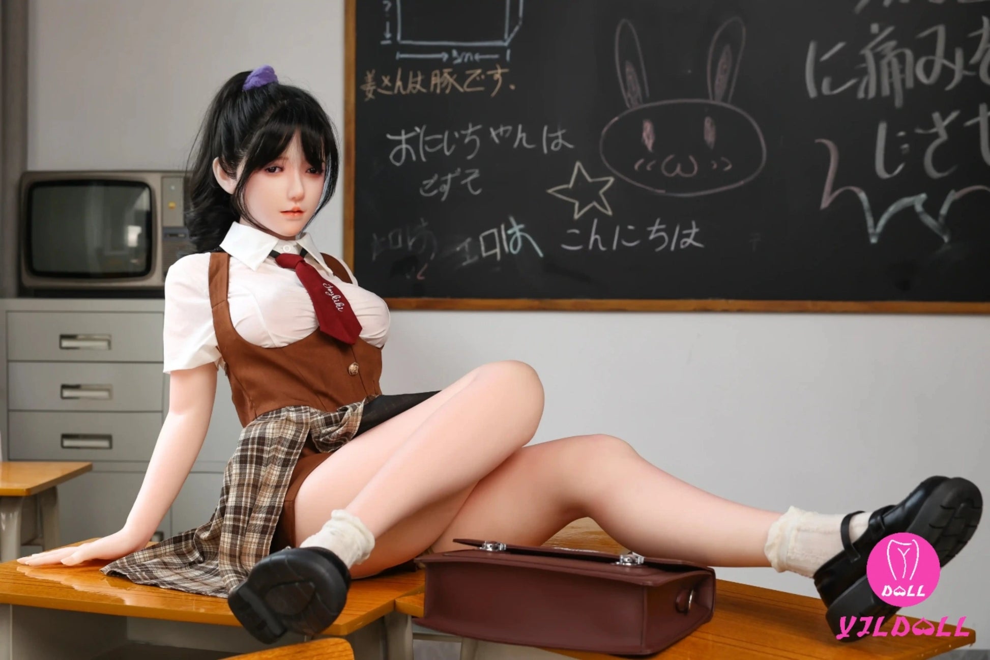 Ananya 155CM/5FT1 C Cup TPE Body+Silicone Head Sex Doll