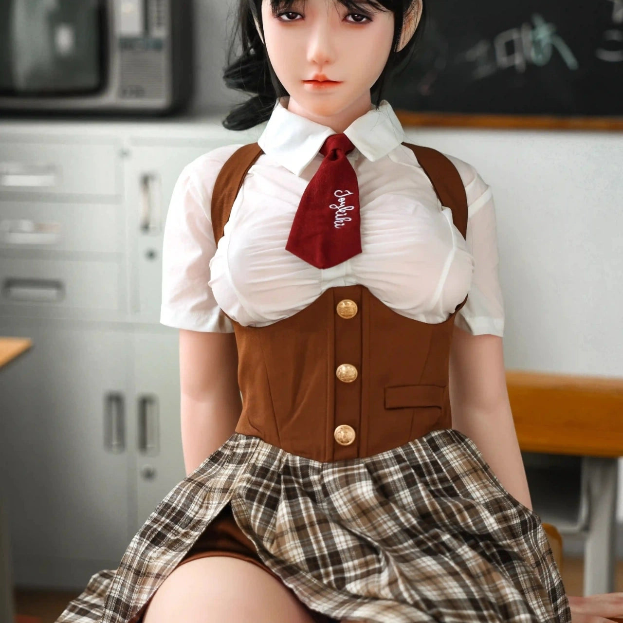 Ananya 155CM/5FT1 C Cup TPE Body+Silicone Head Sex Doll