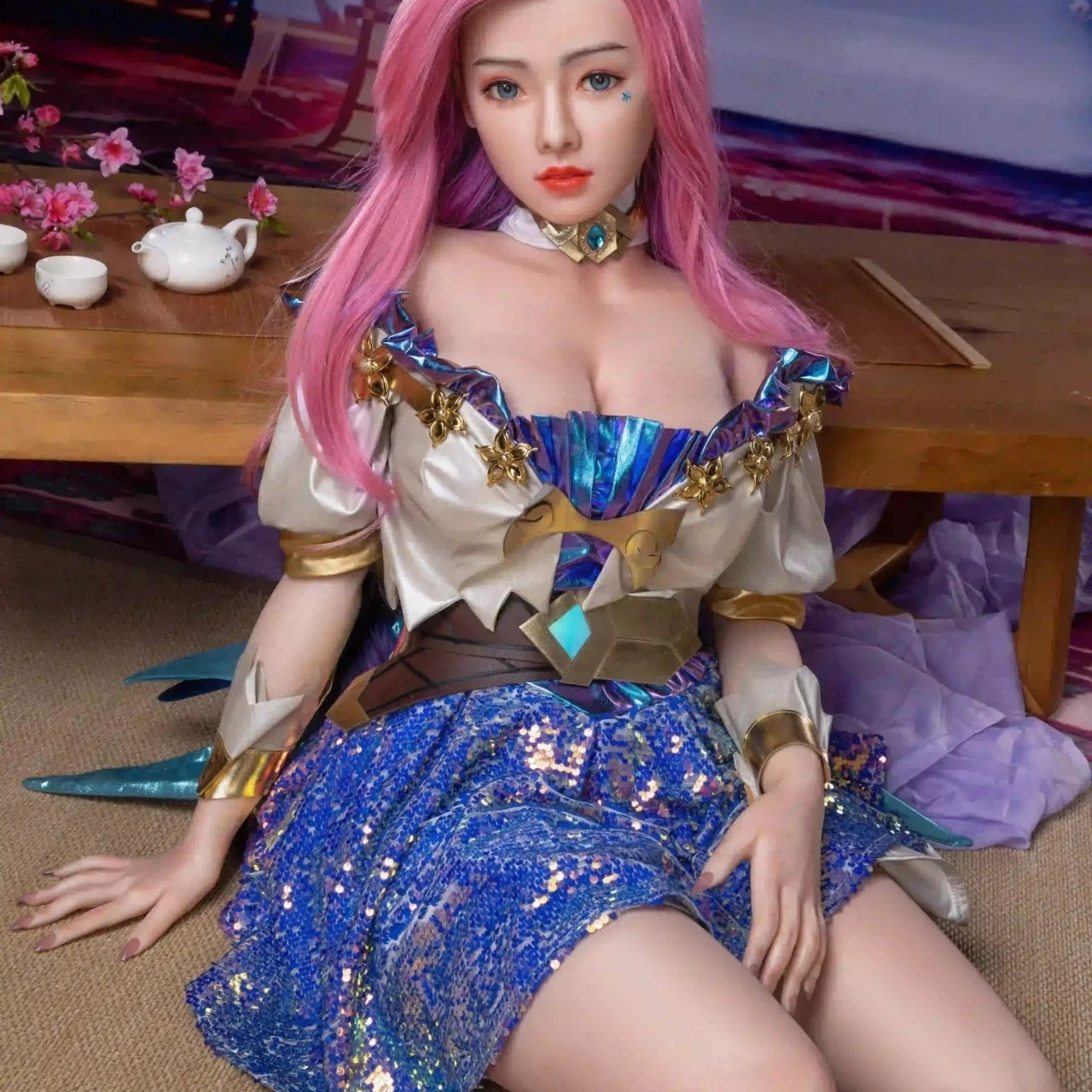 Fumiko 158CM/5FT2 G Cup TPE Body+Silicone Head Sex Doll