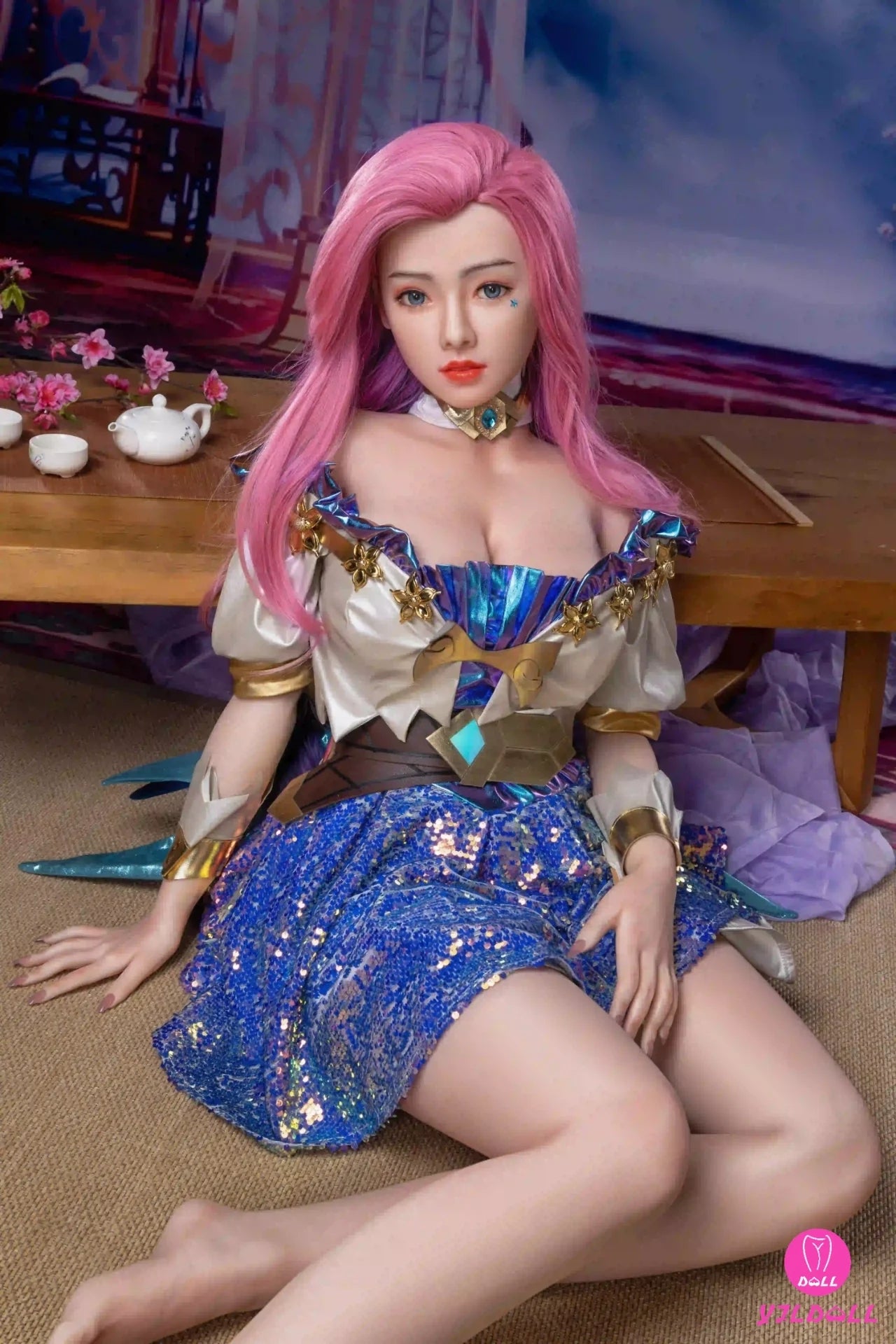 Fumiko 158CM/5FT2 G Cup TPE Body+Silicone Head Sex Doll