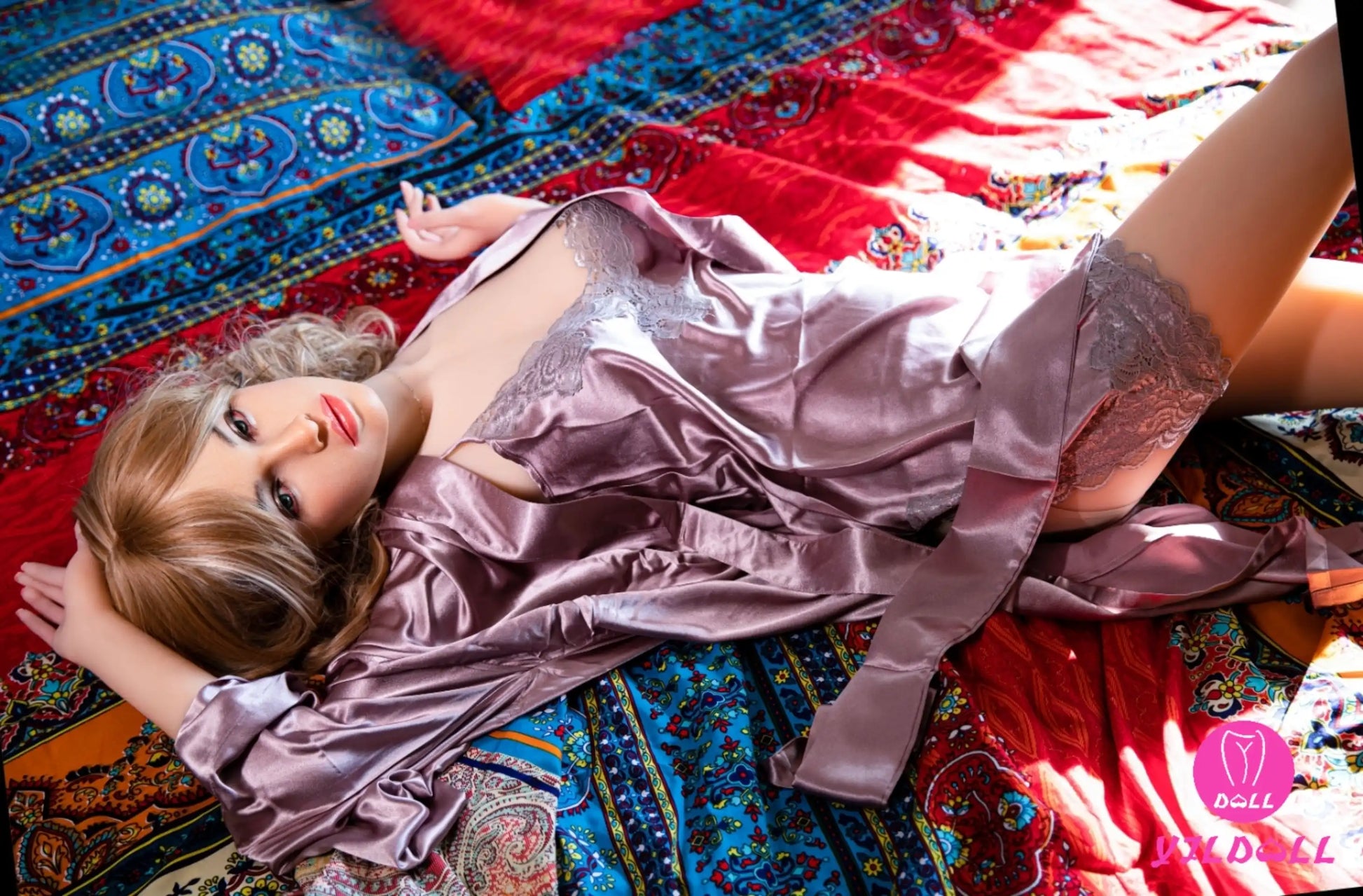 Natalie 166CM/5FT4 B Cup TPE Body+Silicone Head Sex Doll