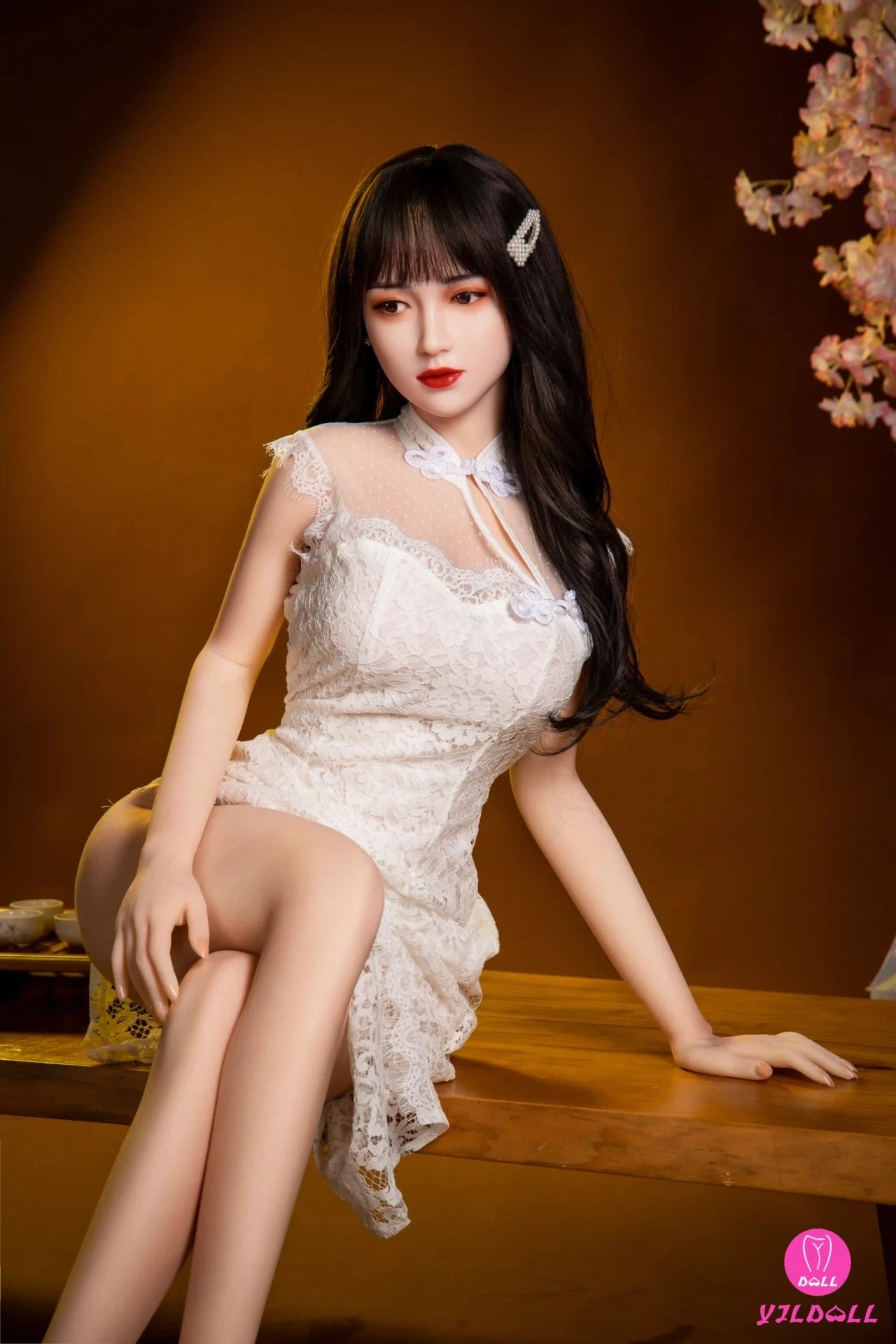 Li-Hua 166CM/5FT4 B Cup TPE Body+Silicone Head Sex Doll