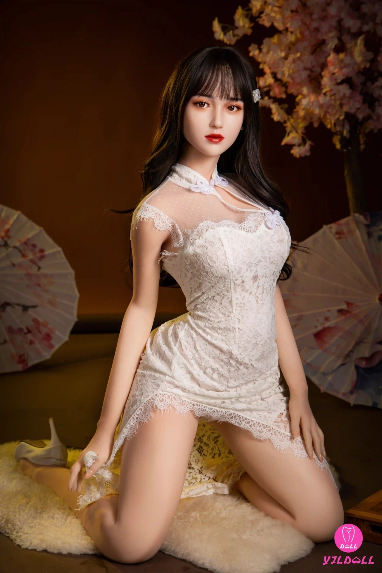 Li-Hua 166CM/5FT4 B Cup TPE Body+Silicone Head Sex Doll