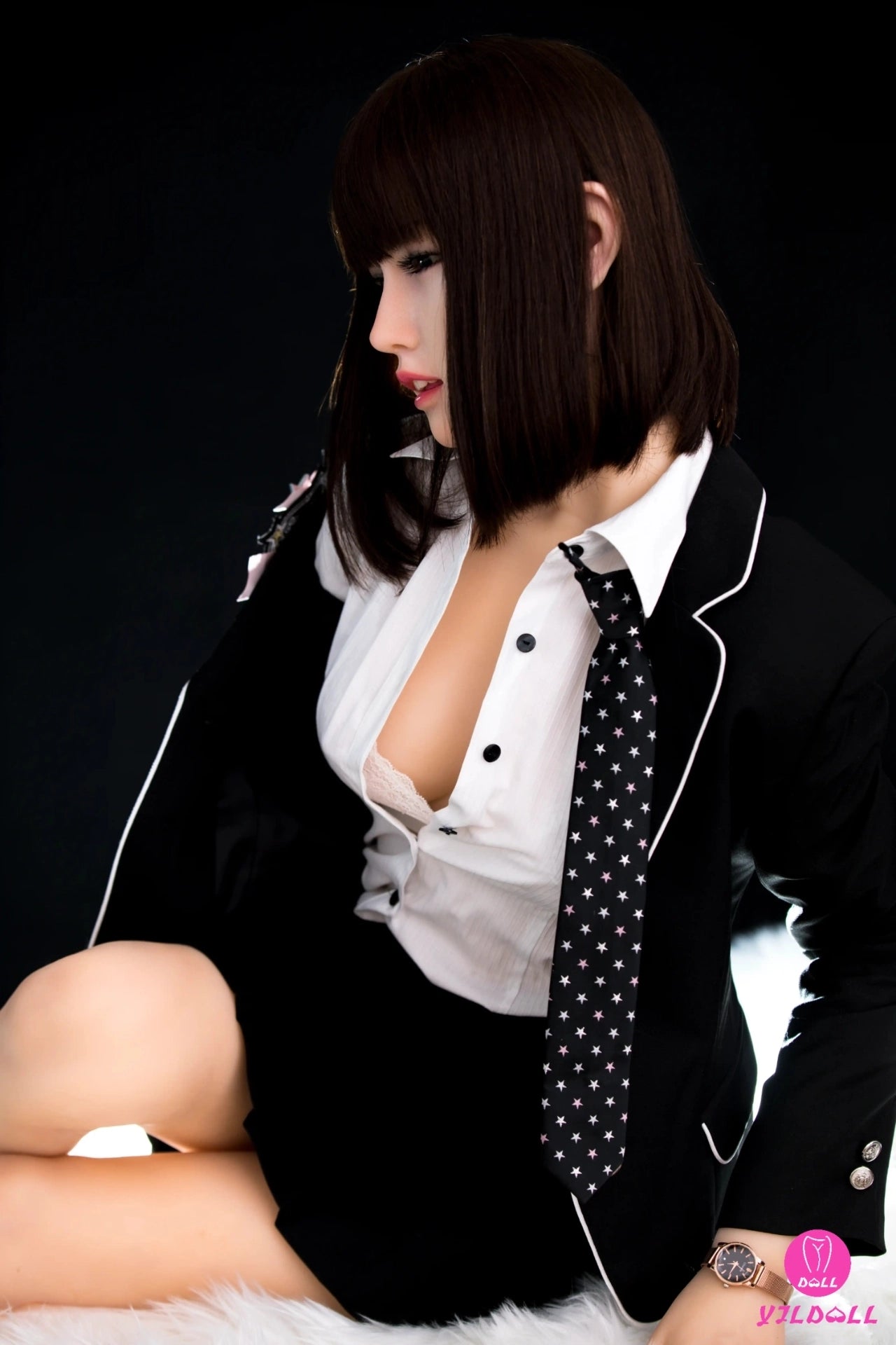 Nyssa 166CM/5FT4 B Cup TPE Body+Silicone Head Sex Doll