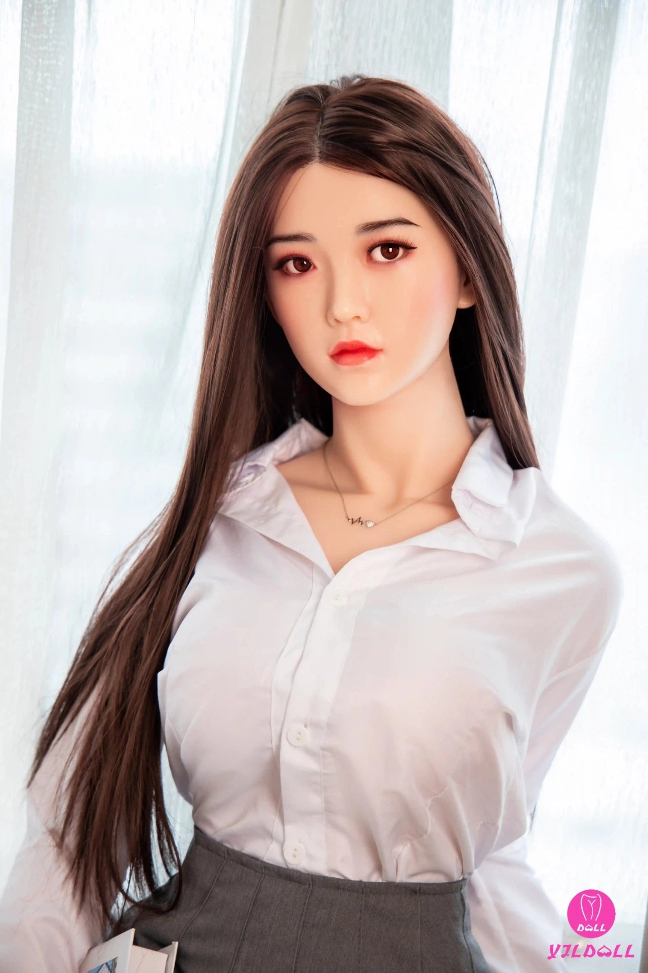 Zhou Ting 170CM/5FT6 D Cup TPE Body+Silicone Head Sex Doll