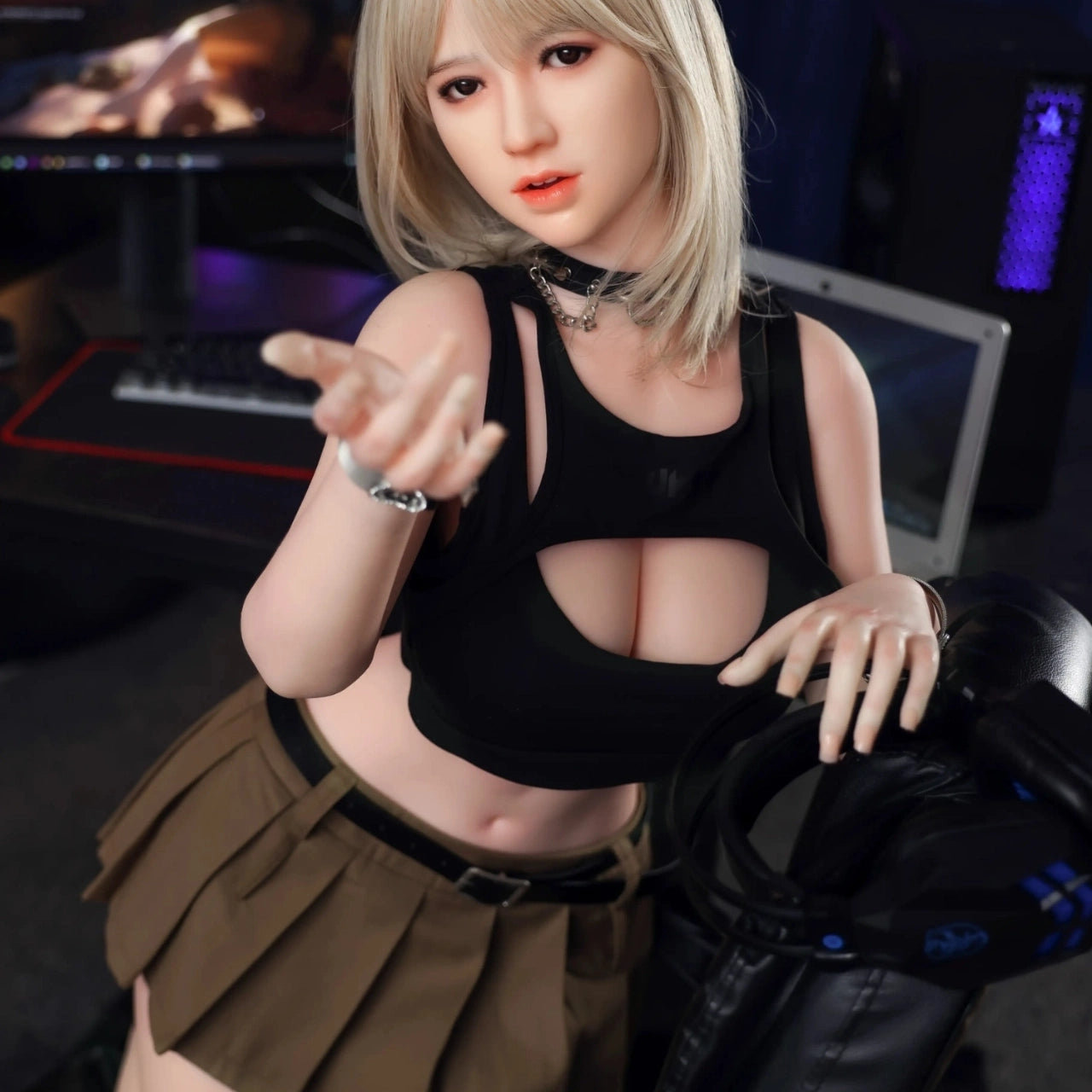 Ma Li 155CM/5FT1 C Cup TPE Body+Silicone Head Sex Doll