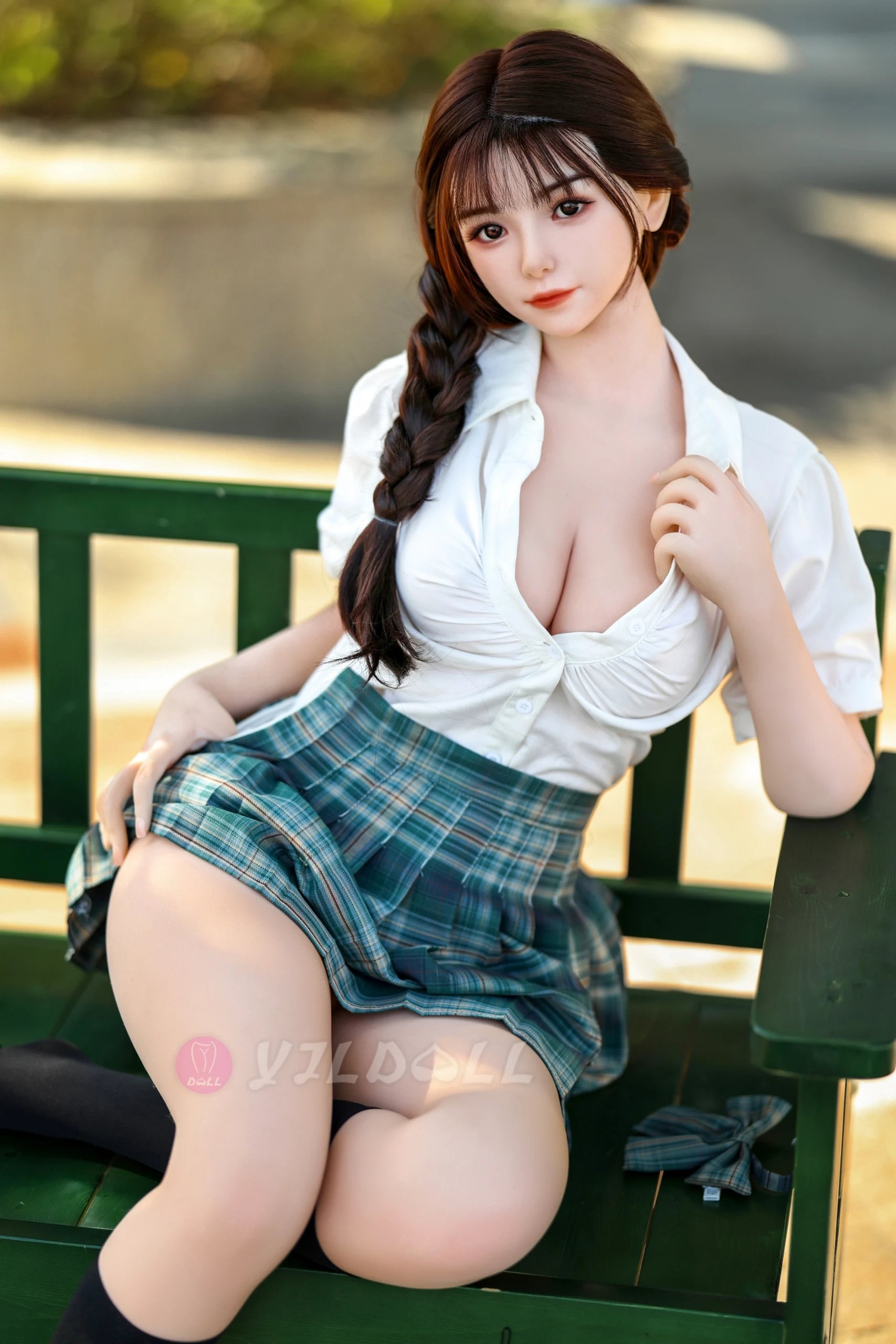 Cheng Hong 155CM/5FT1 C Cup TPE Body+Silicone Head Sex Doll
