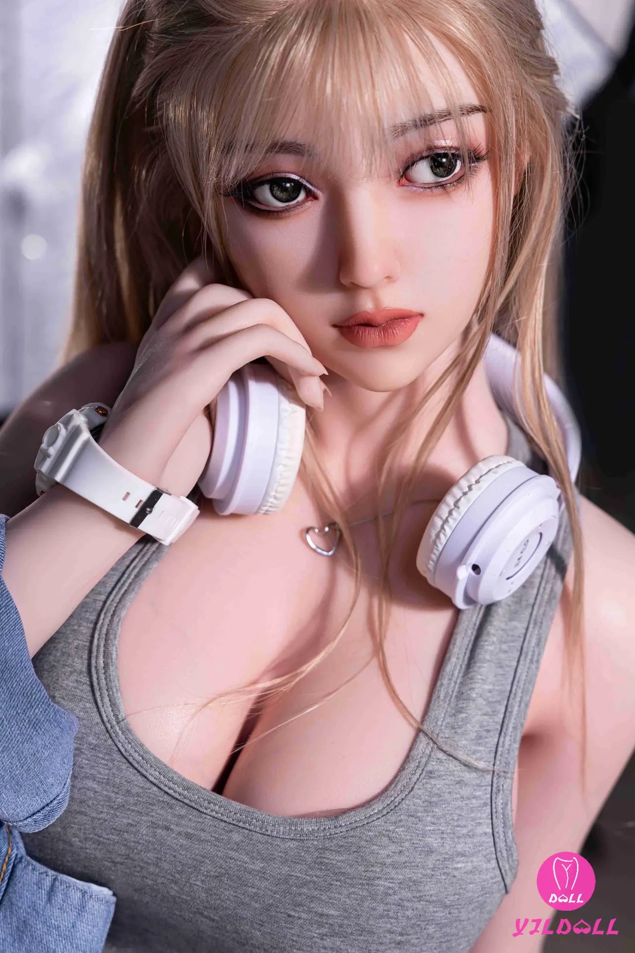Karla 165CM/5FT4 D Cup TPE Body+Silicone Head Sex Doll