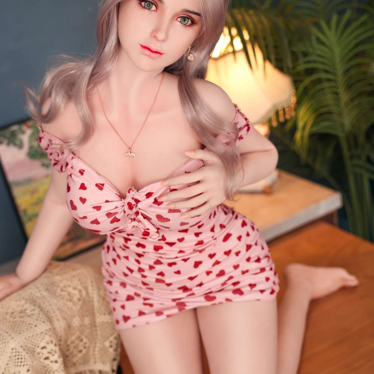 Elisabeth 165CM/5FT4 D Cup TPE Body+Silicone Head Sex Doll