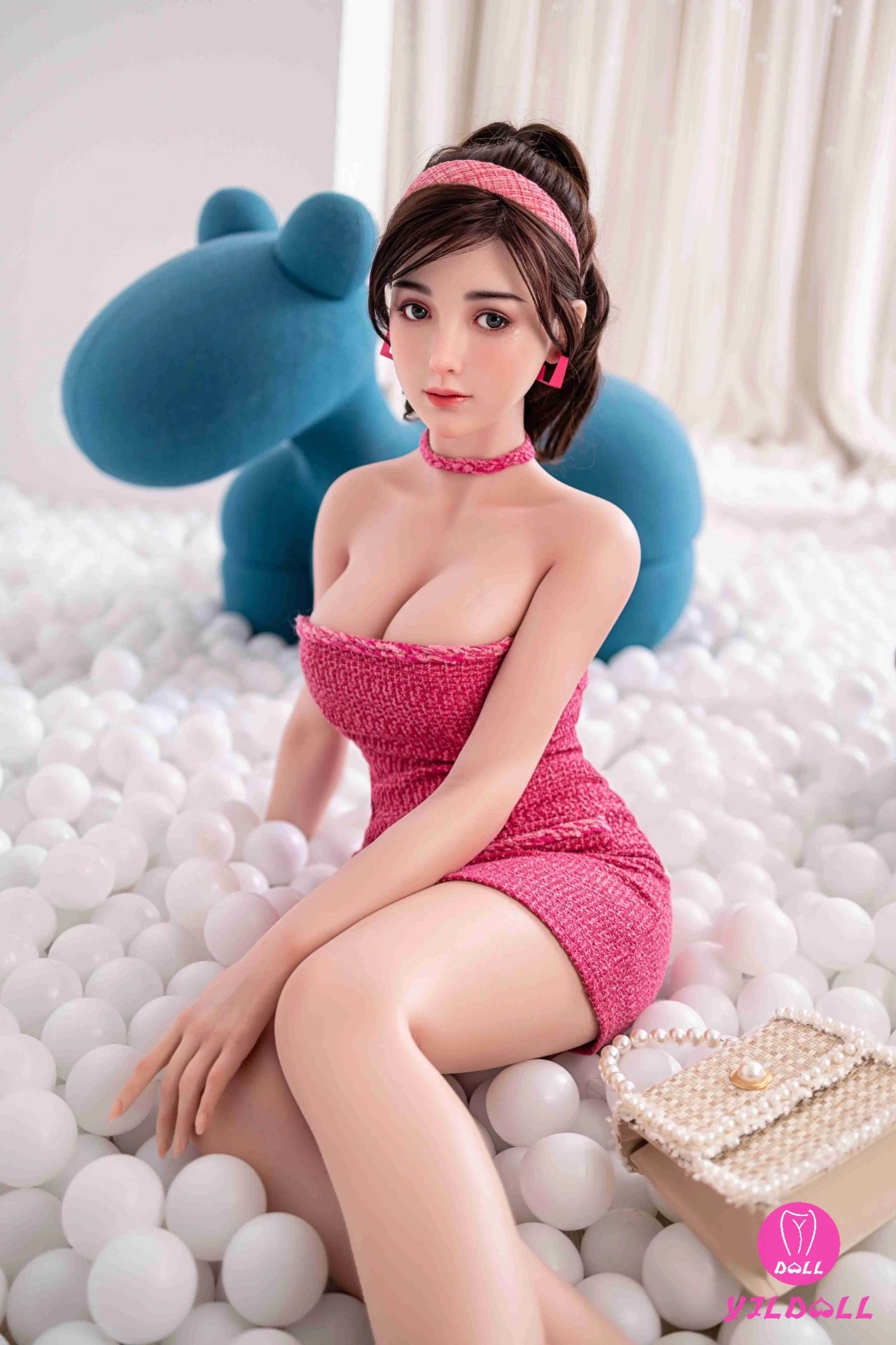 Joselyn 165CM/5FT4 D Cup TPE Body+Silicone Head Sex Doll