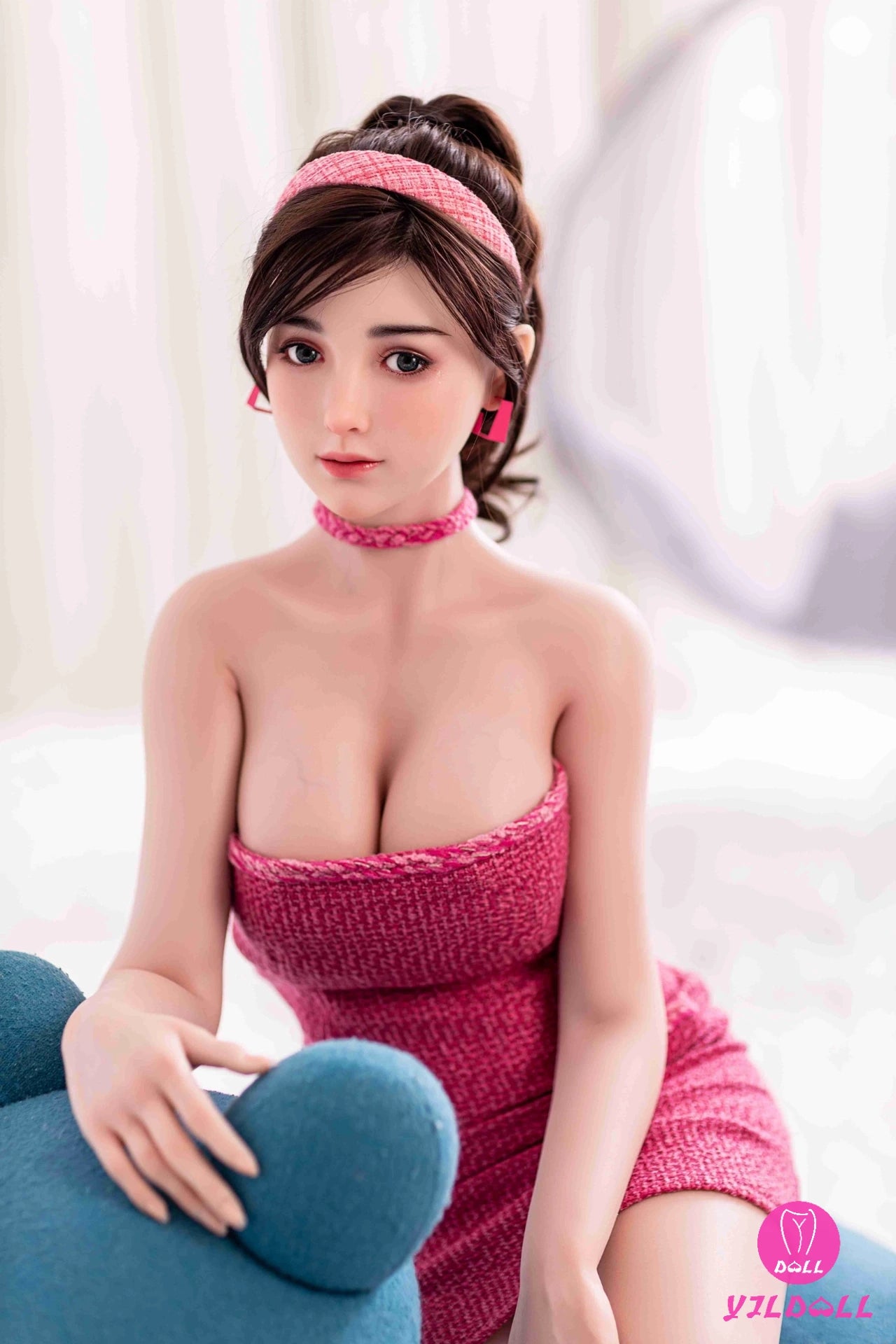 Joselyn 165CM/5FT4 D Cup TPE Body+Silicone Head Sex Doll