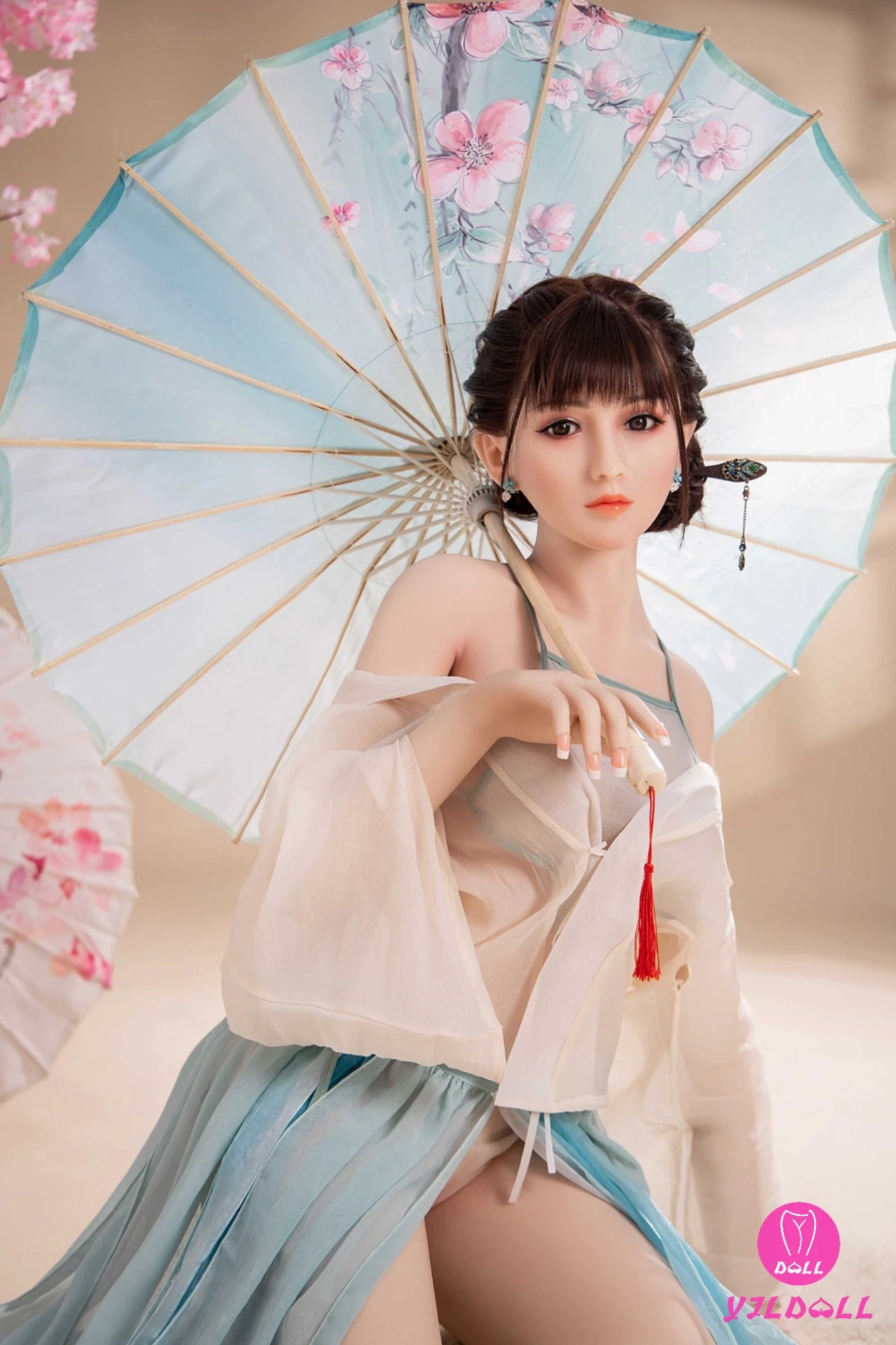 Zahra 165CM/5FT4 D Cup TPE Body+Silicone Head Sex Doll