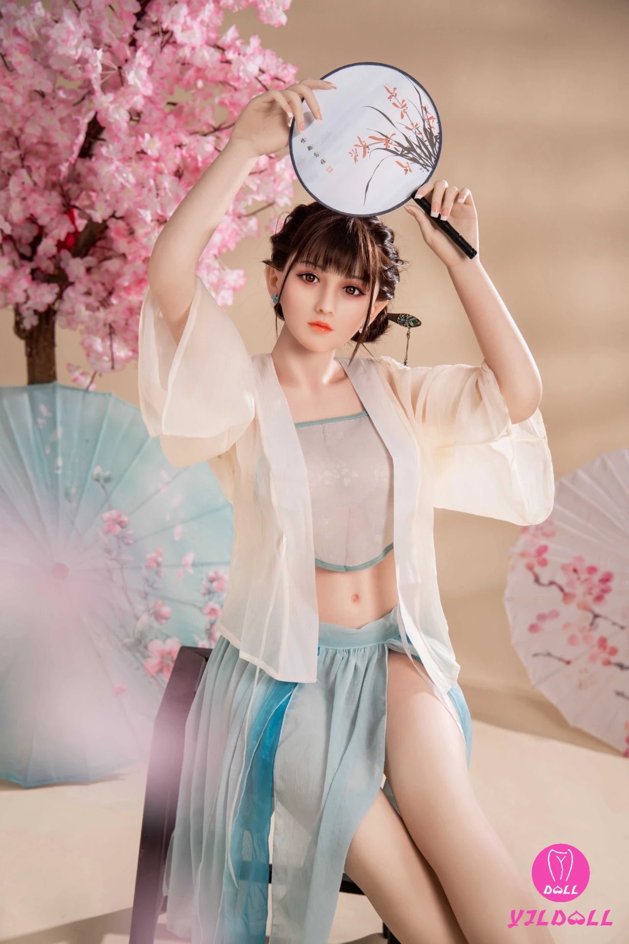 Zahra 165CM/5FT4 D Cup TPE Body+Silicone Head Sex Doll