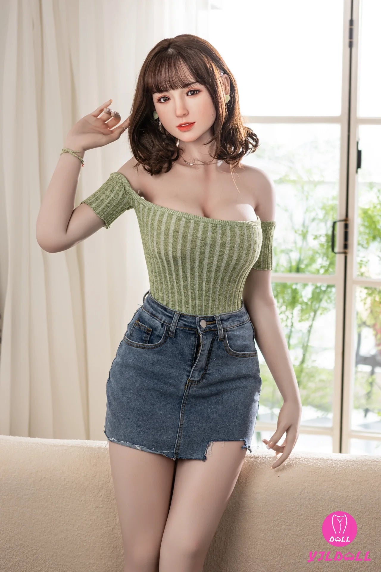 Aurora 168CM/5FT5 E Cup TPE Body+Silicone Head Sex Doll