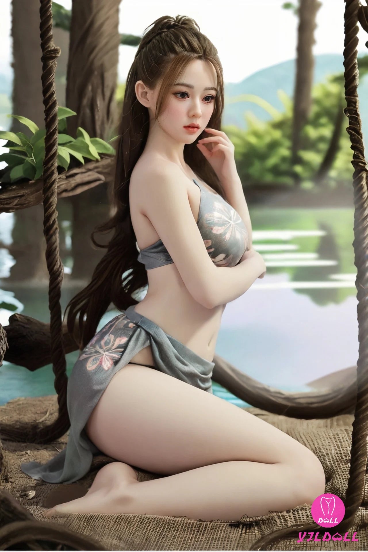 Elliot 168CM/5FT5 E Cup TPE Body+Silicone Head Sex Doll