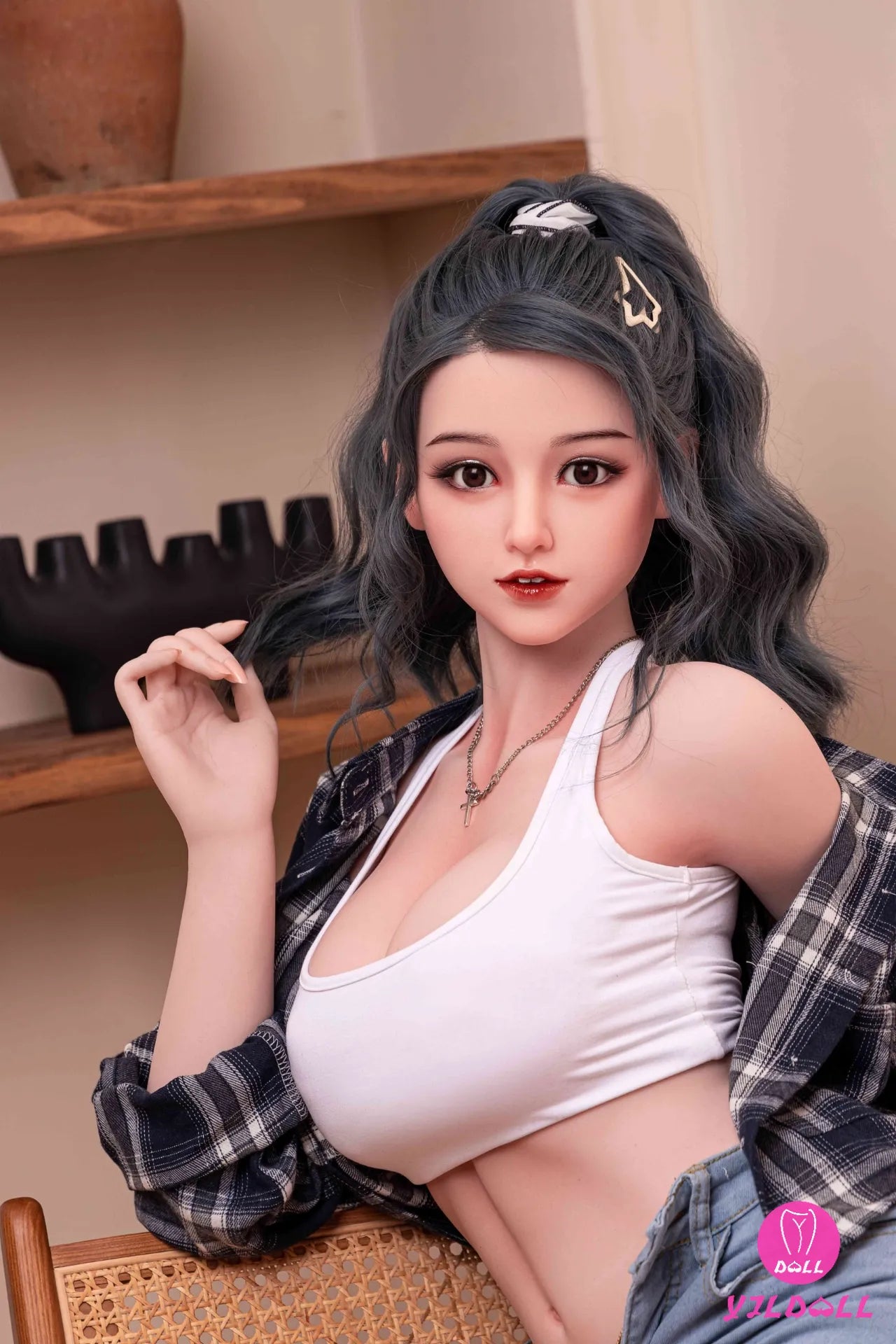 Harry 168CM/5FT5 E Cup TPE Body+Silicone Head Sex Doll