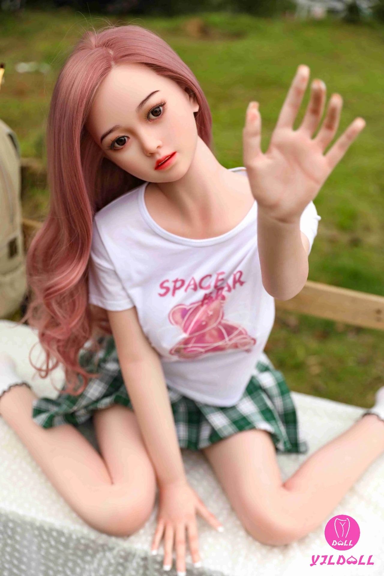 Joyce 148CM/4FT8 D Cup TPE Body+Silicone Head Sex Doll