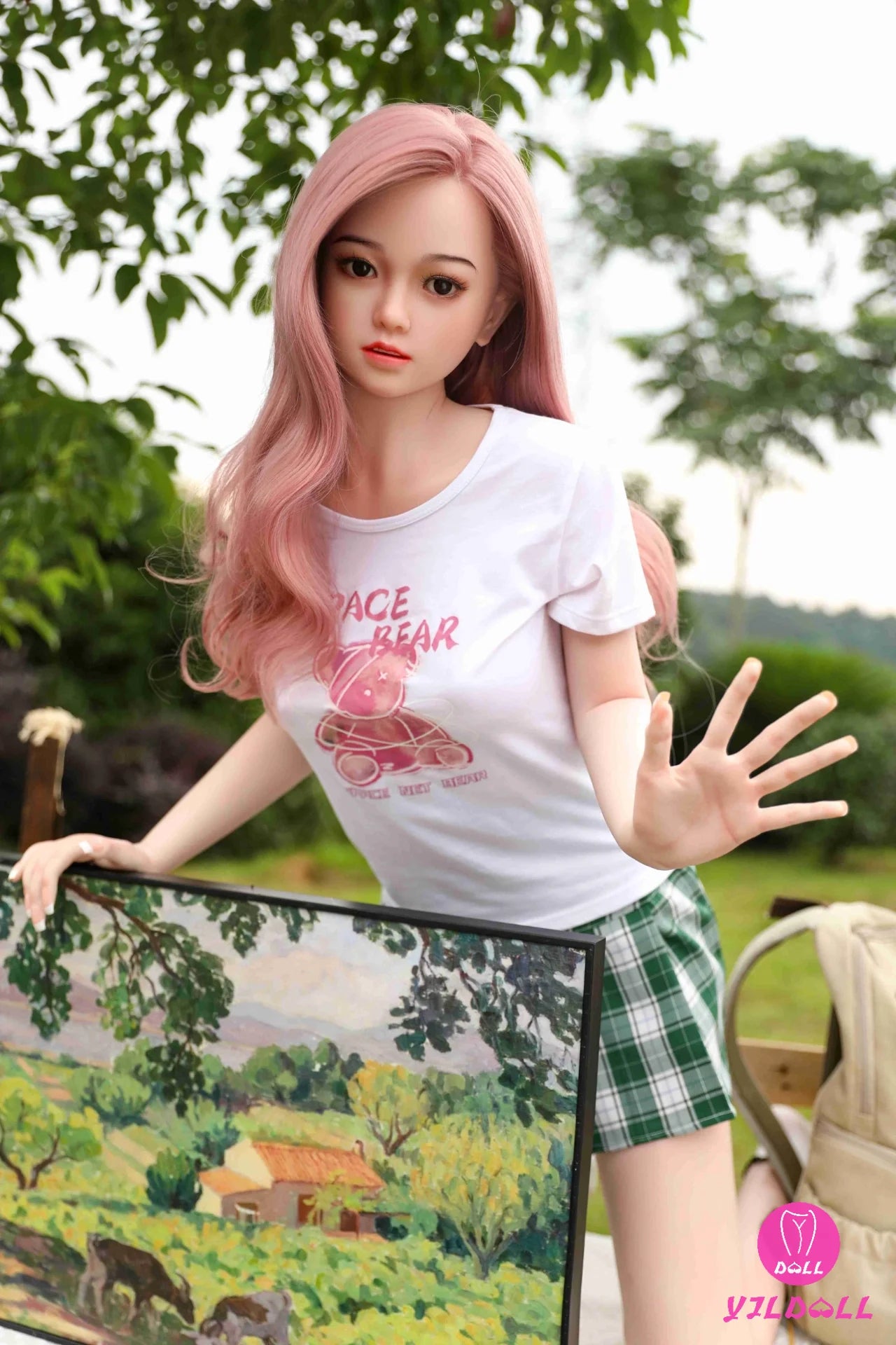 Joyce 148CM/4FT8 D Cup TPE Body+Silicone Head Sex Doll